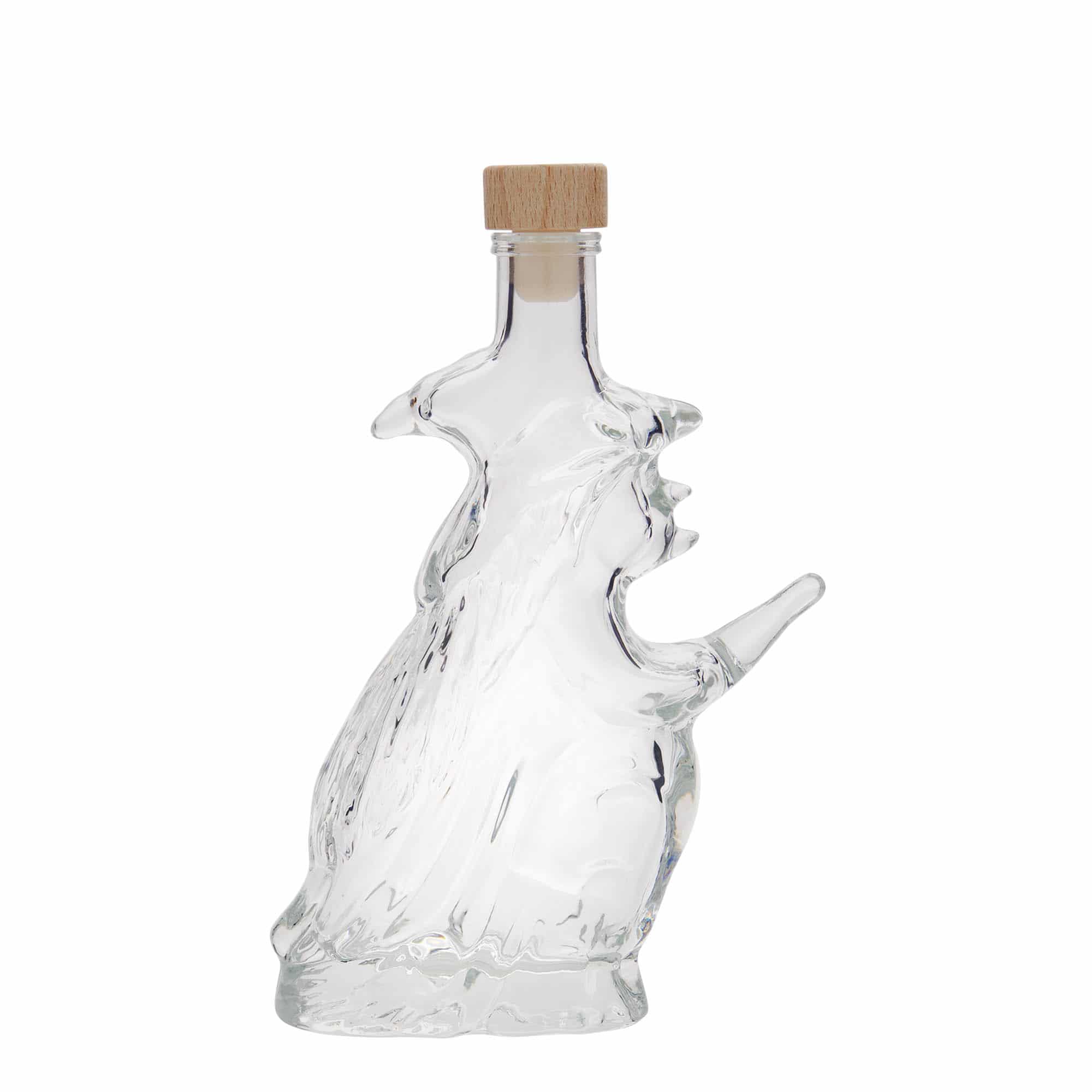 200 ml glazen fles 'Hexe', opening: kurk