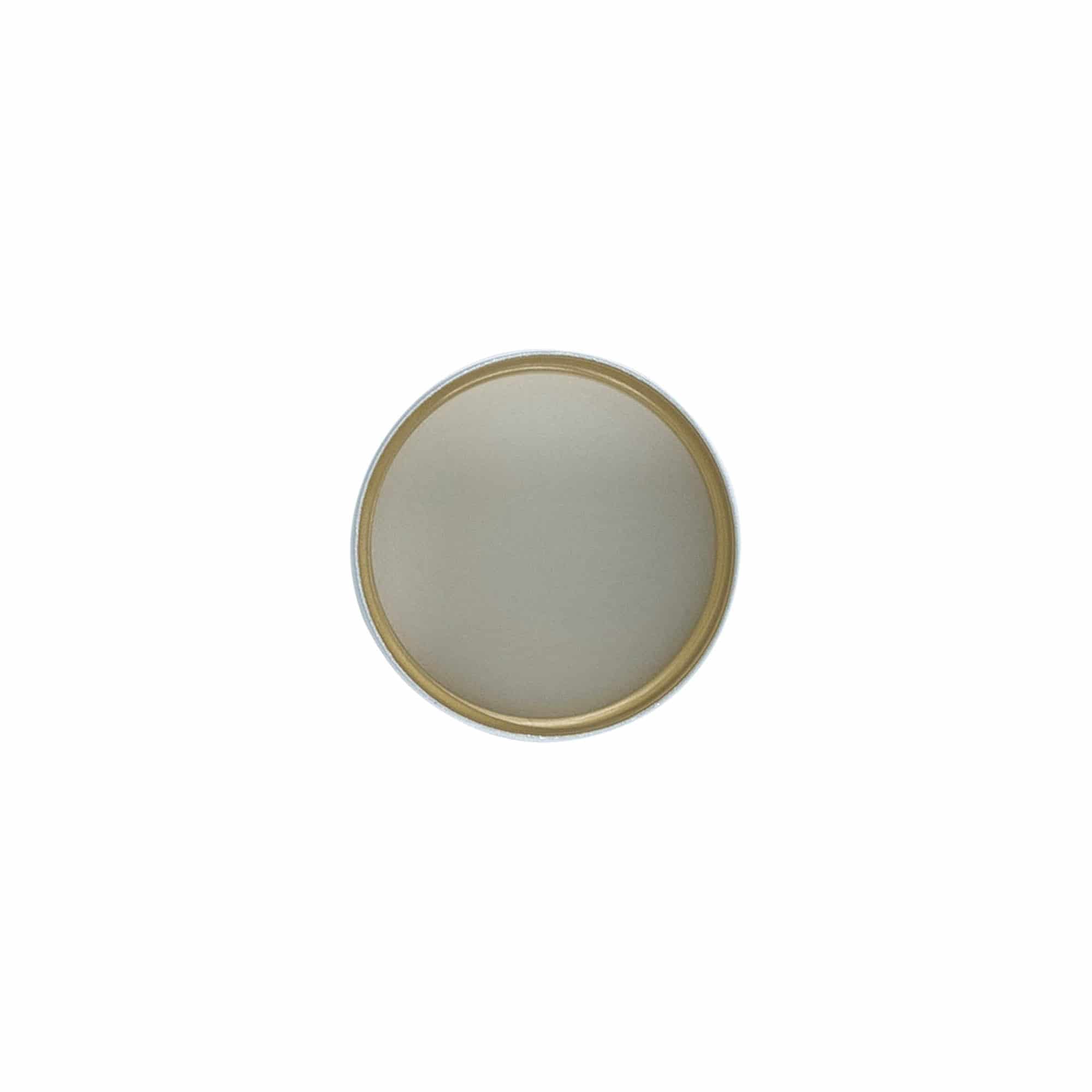 Schroefdop, metaal, zilver, voor mondstuk: PP 31,5