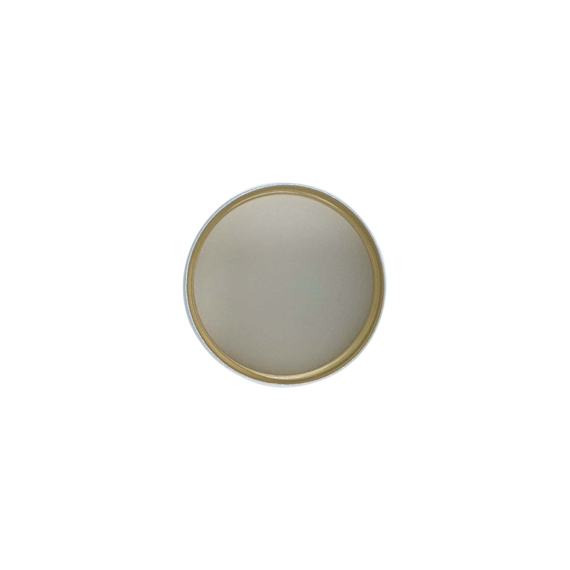 Schroefdop, metaal, zilver, voor mondstuk: PP 31,5