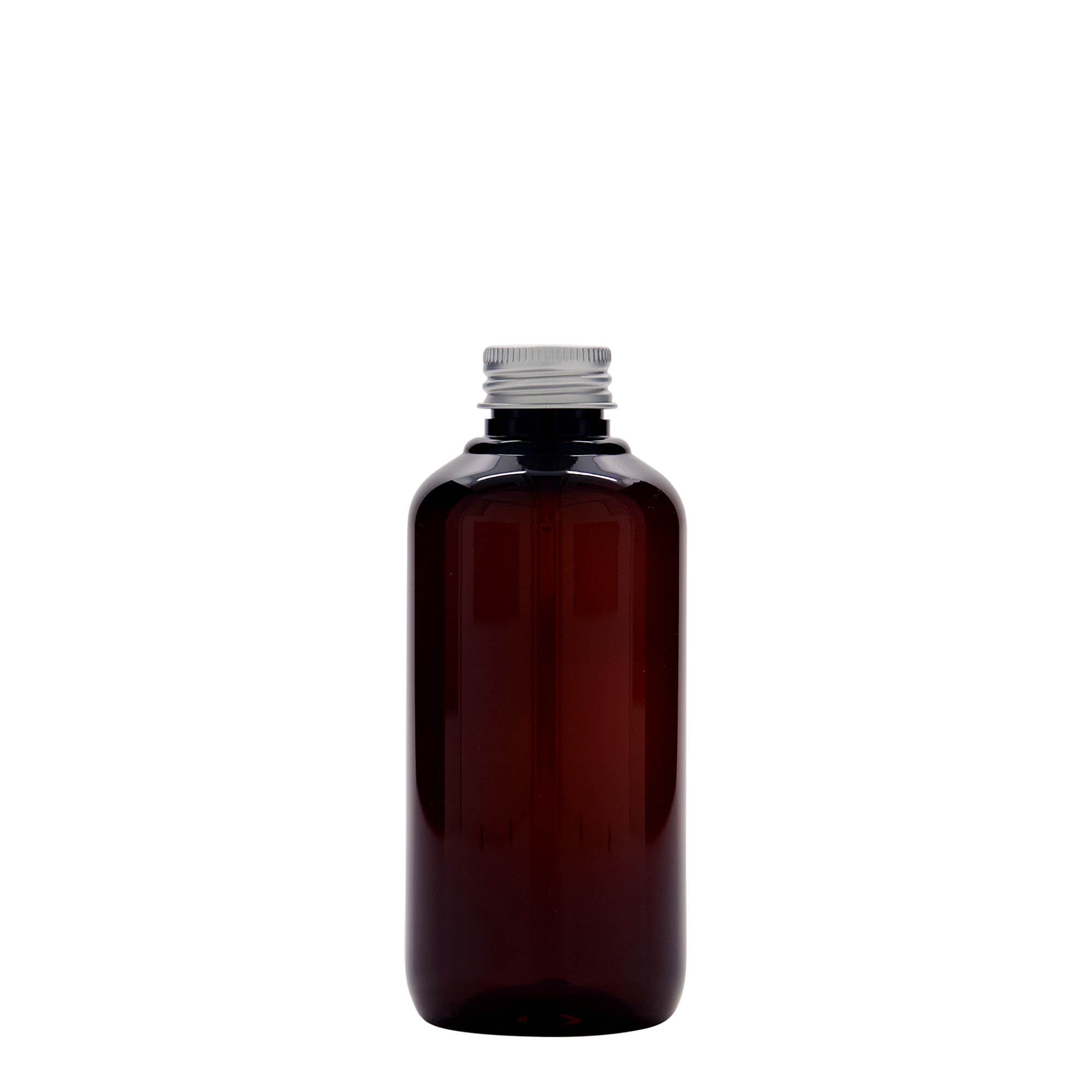 200 ml recyclebare kunststoffles 'Victor's Best', PCR, bruin, opening: 24/410