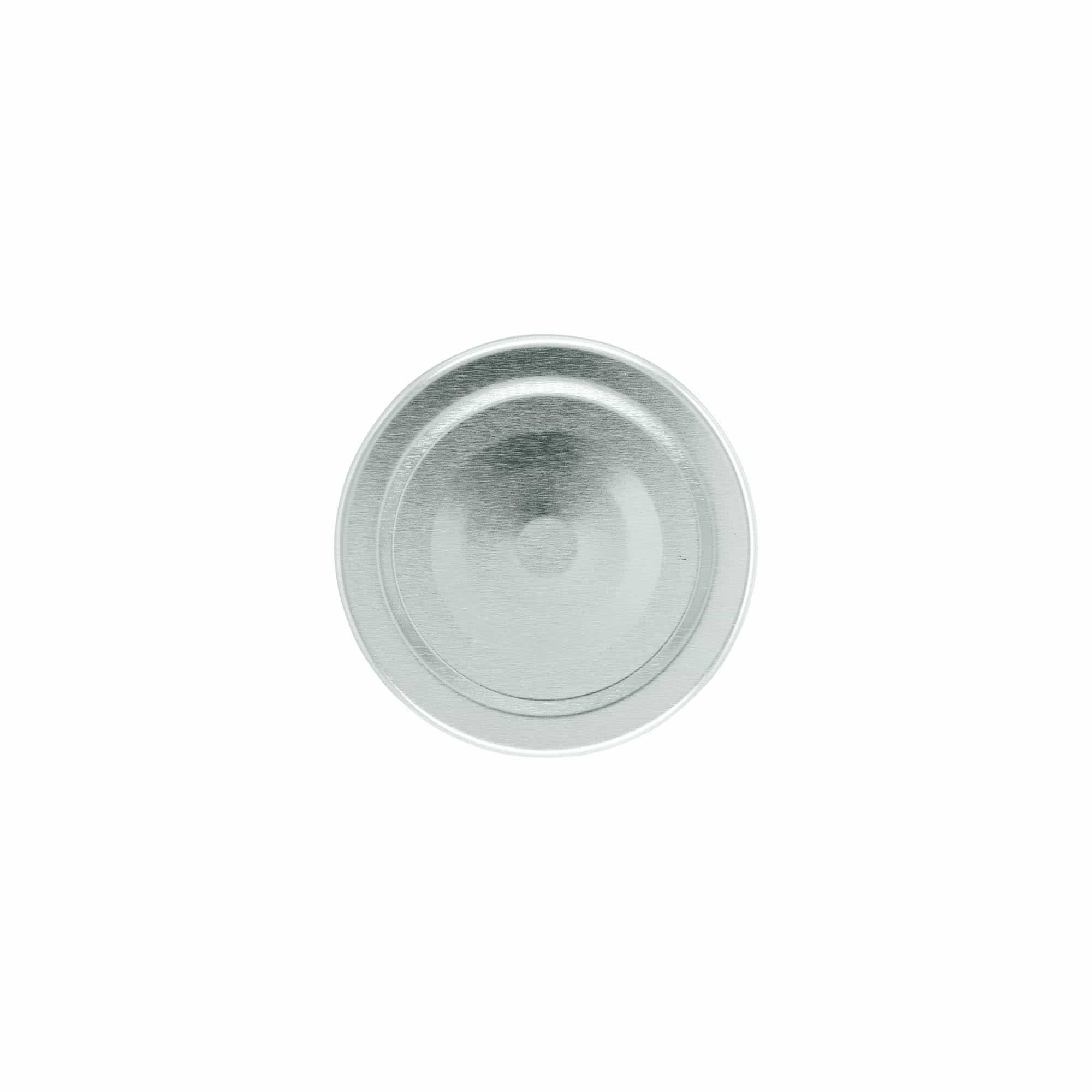 Deep-Twist-Off-sluiting, witblik, zilver, voor monding: Deep-TO 58 Deep-Twist-Off-sluiting, witblik, zilver, voor monding: Deep-TO 58