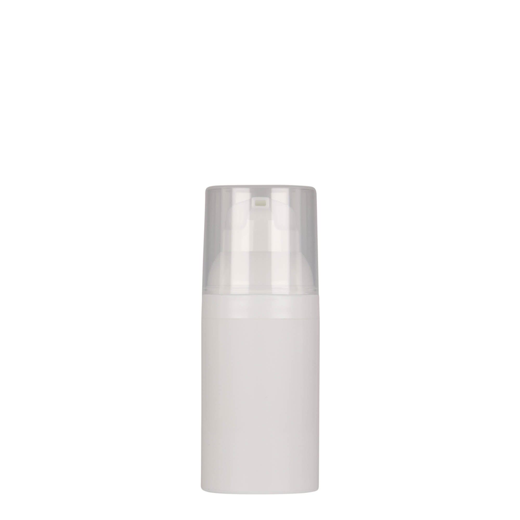 30 ml Airless Dispenser 'Mezzo', PP-kunststof, wit 30 ml Airless Dispenser 'Mezzo', PP-kunststof, wit