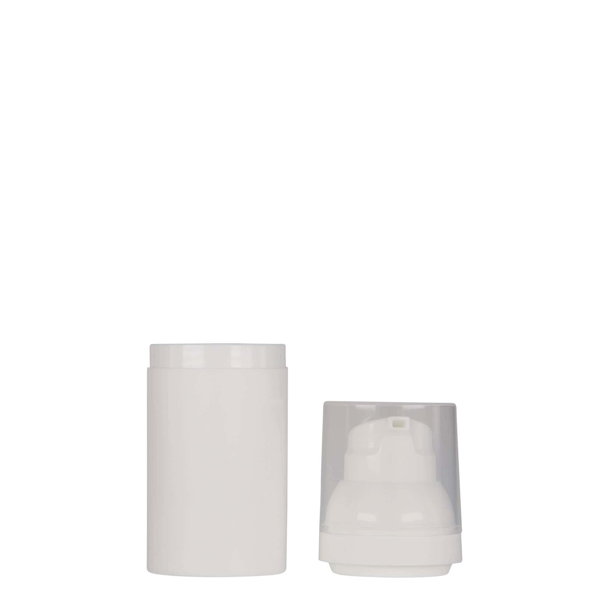 30 ml Airless Dispenser 'Mezzo', PP-kunststof, wit