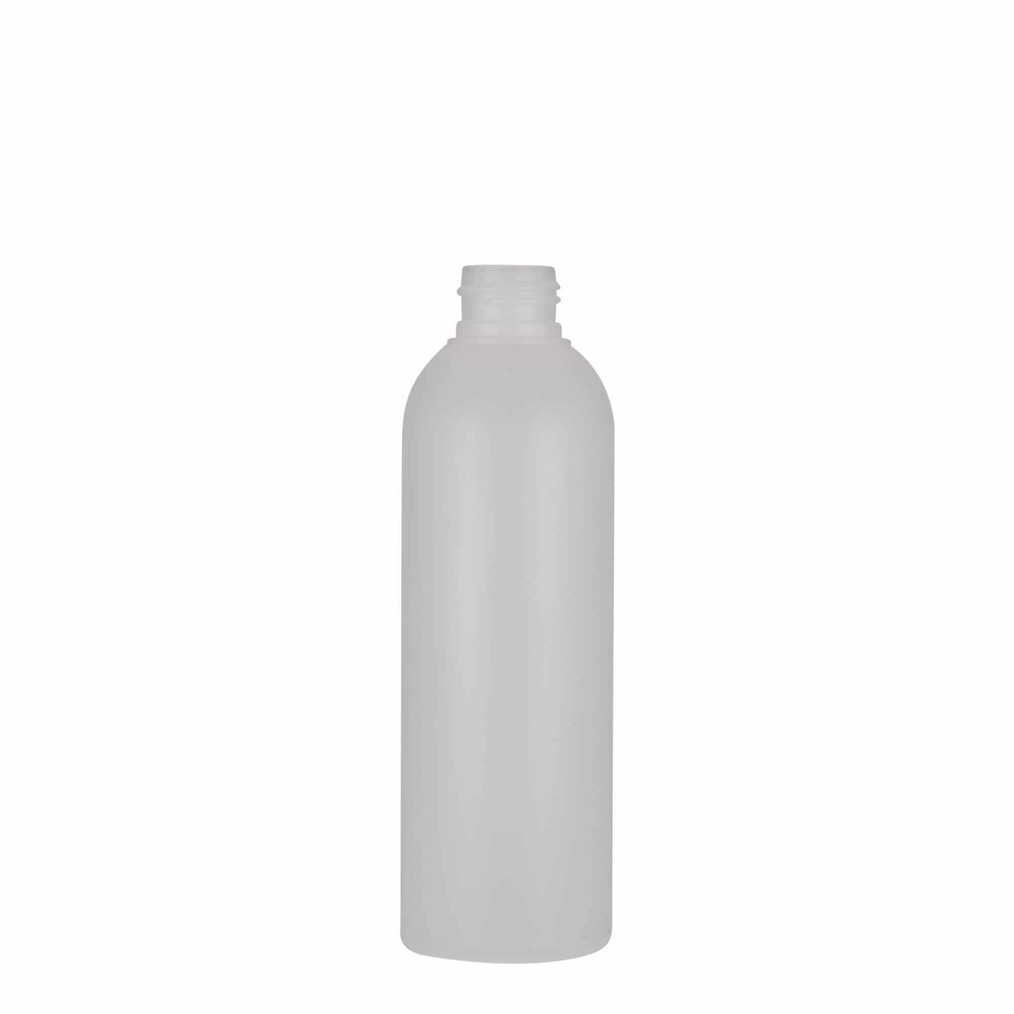 Plastic fles 'Tuffy', 200 ml, HDPE, naturel, monding: GPI 24/410 Plastic fles 'Tuffy', 200 ml, HDPE, naturel, monding: GPI 24/410