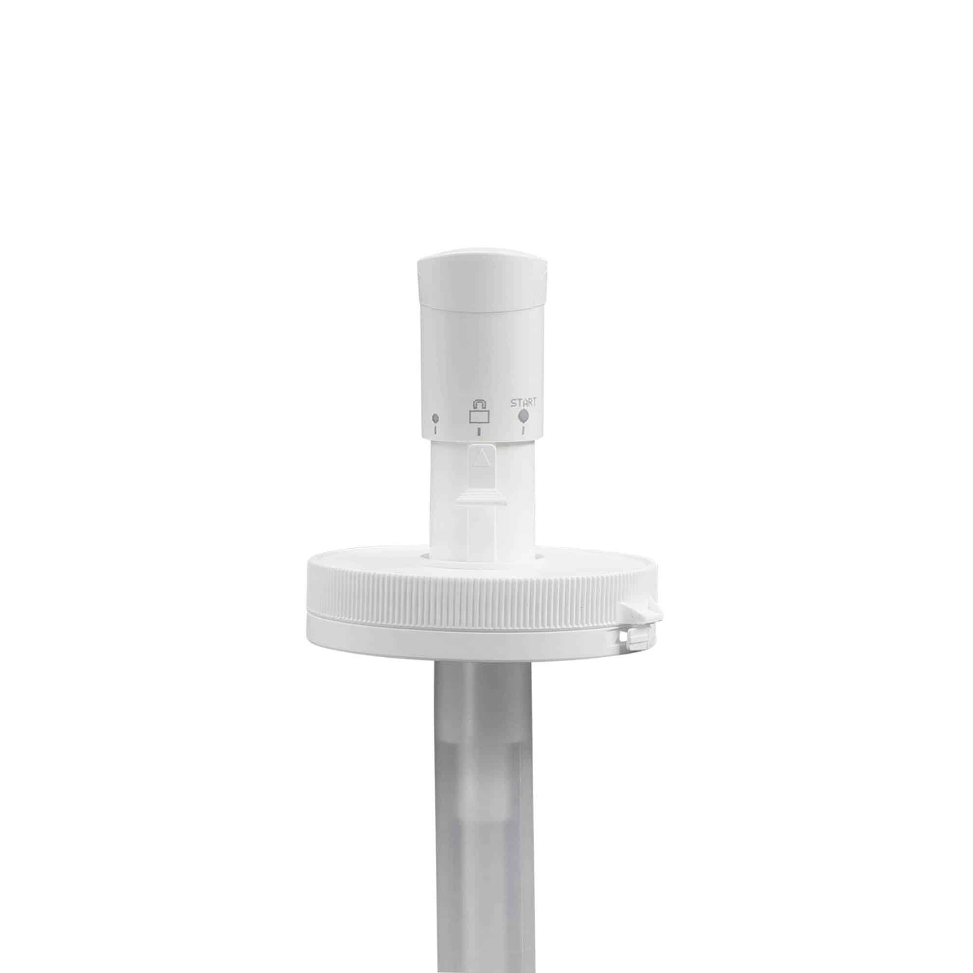 Dispenserpomp voor 655 ml 'Securibox', PE-kunststof, wit, voor opening: schroefdop