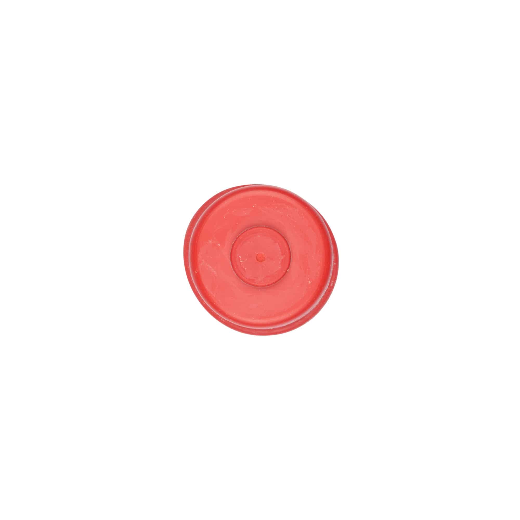 Mostkap type 1, rubber, rood