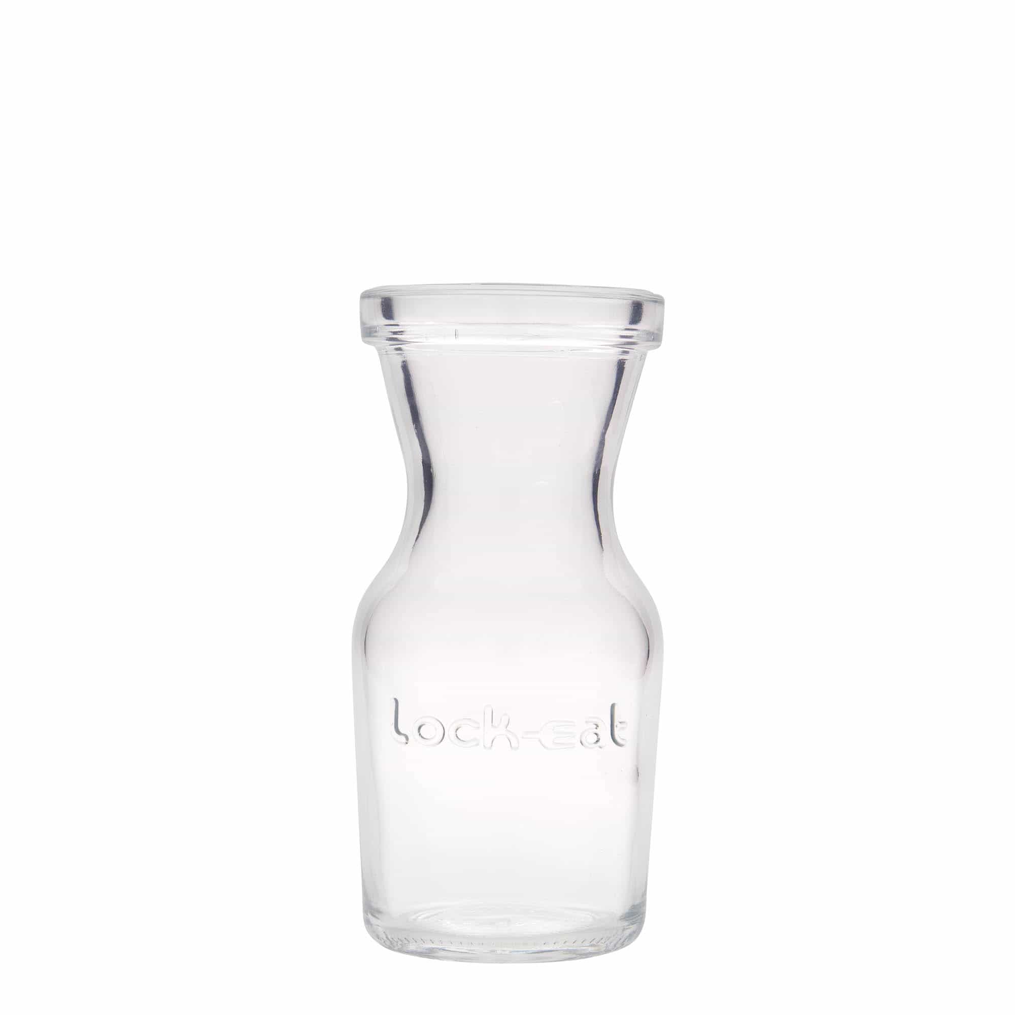 250 ml glazen karaf 'Lock-Eat', mondstuk: draadsluiting