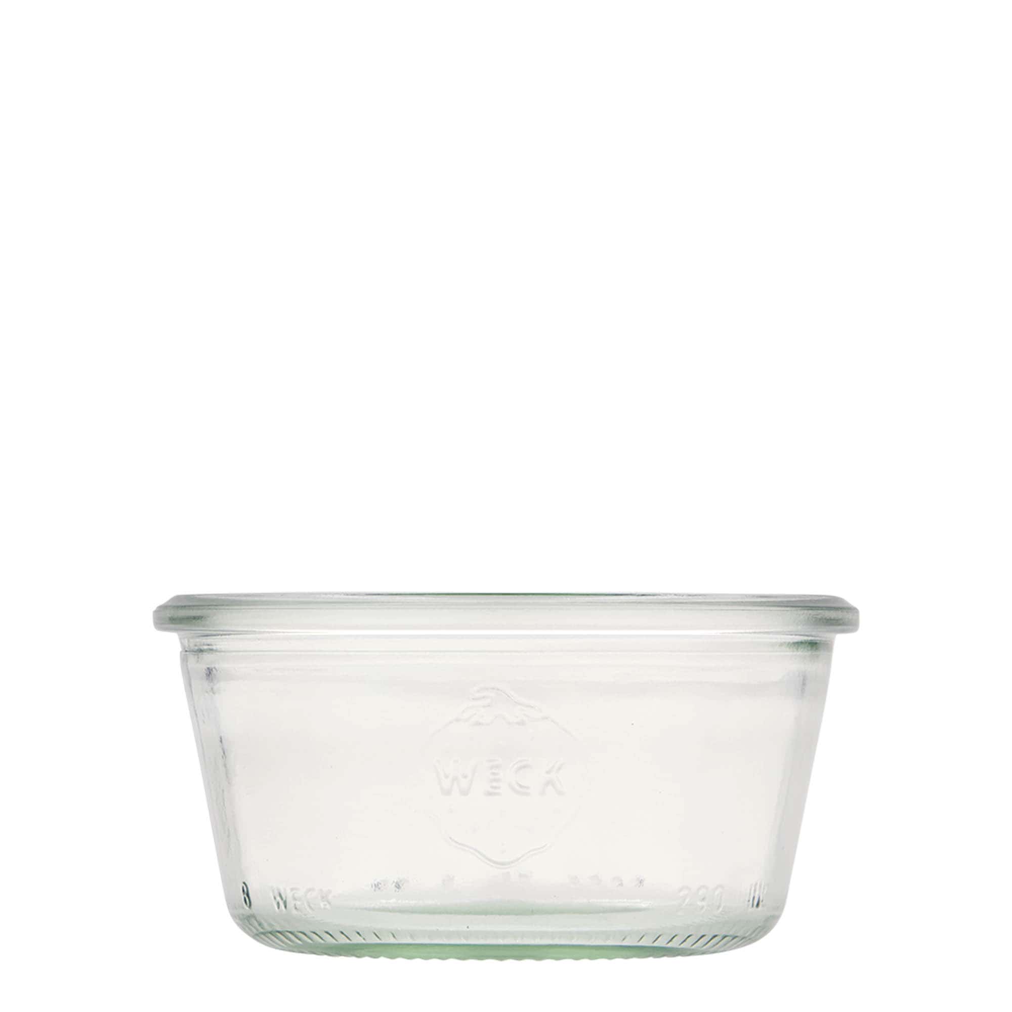 290 ml WECK-omkeerglas, opening: ronde rand