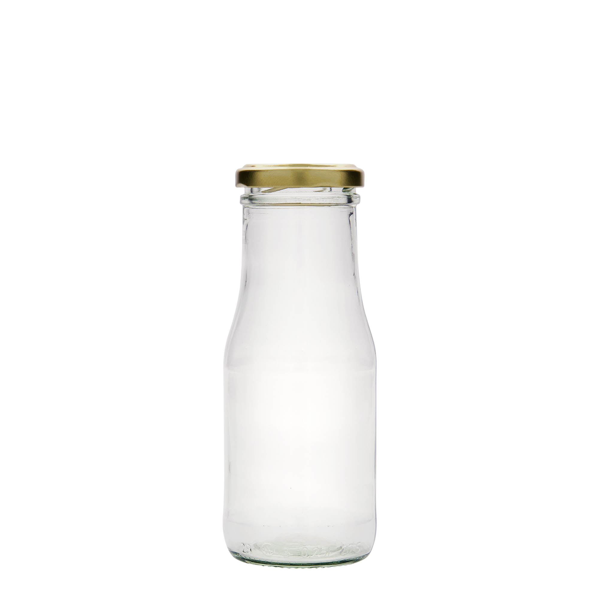 250 ml glazen fles Susann, opening: Twist-Off (TO 48) 250 ml glazen fles Susann, opening: Twist-Off (TO 48)