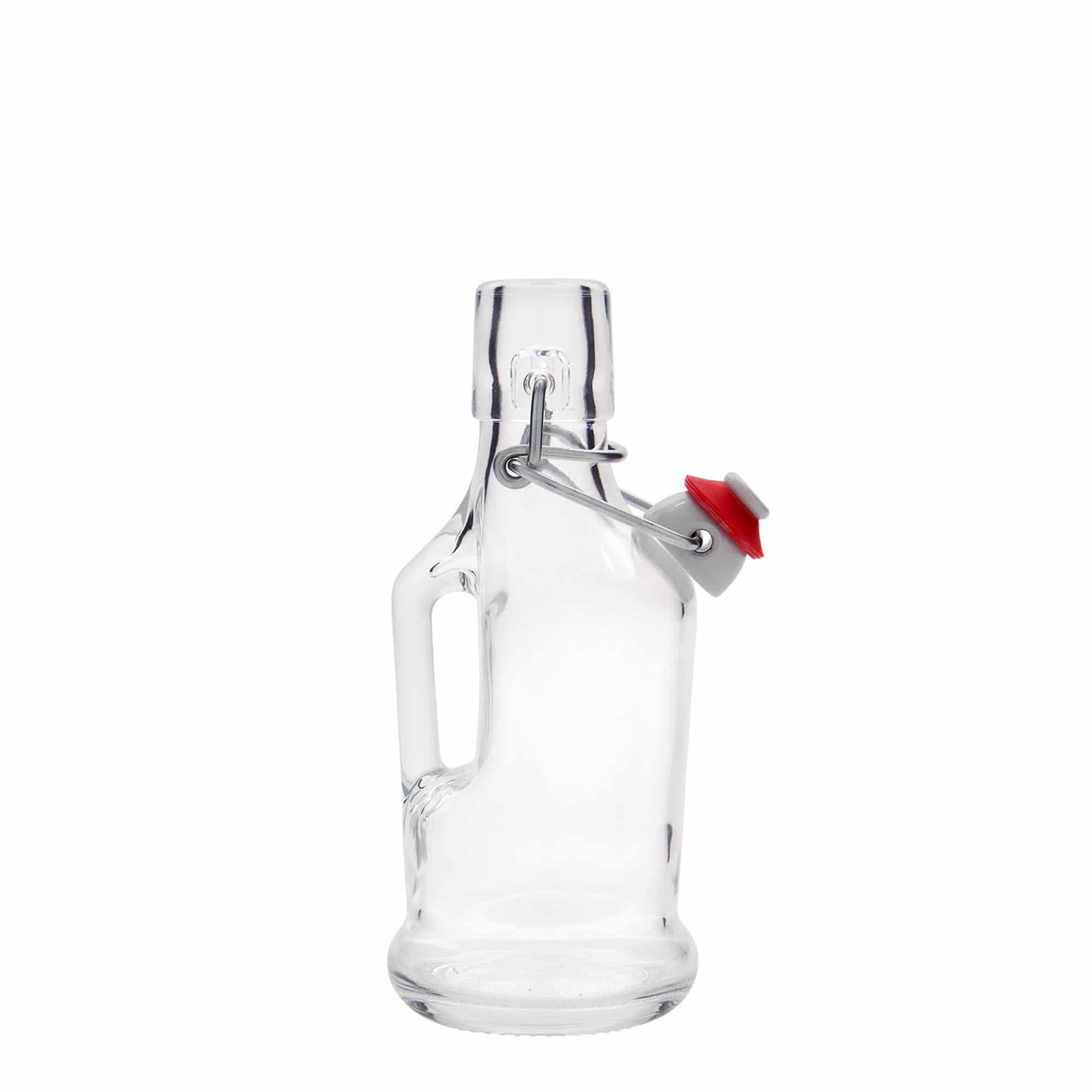 Glazen fles 'Classica', 200 ml, monding: beugelsluiting