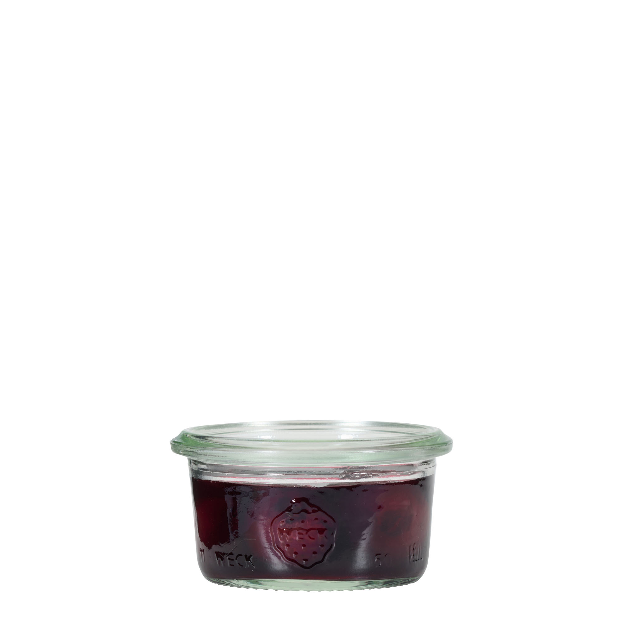 50 ml WECK-stortglas, opening: ronde rand