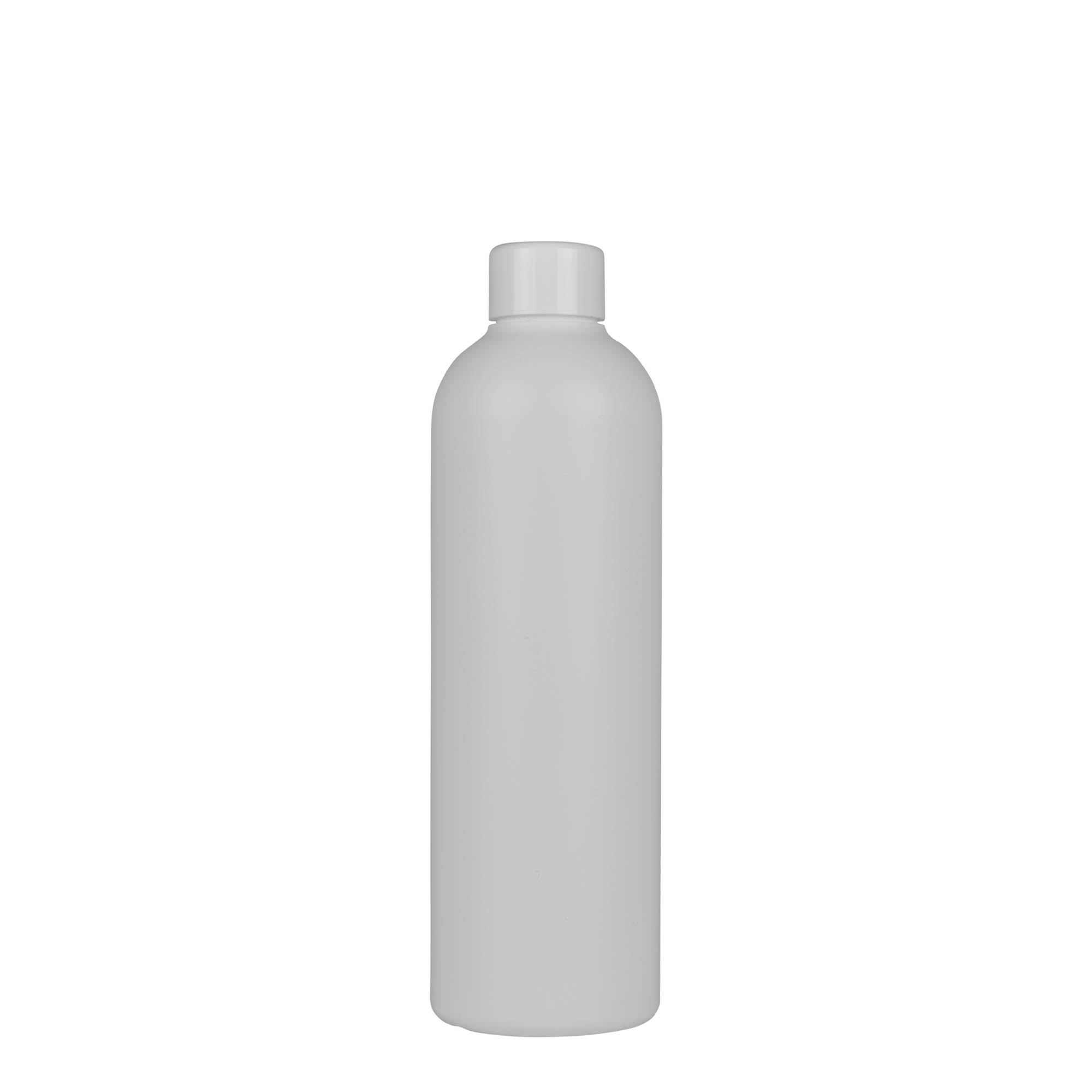 300 ml kunststoffles 'Tuffy', HDPE, wit, hals: 24/410