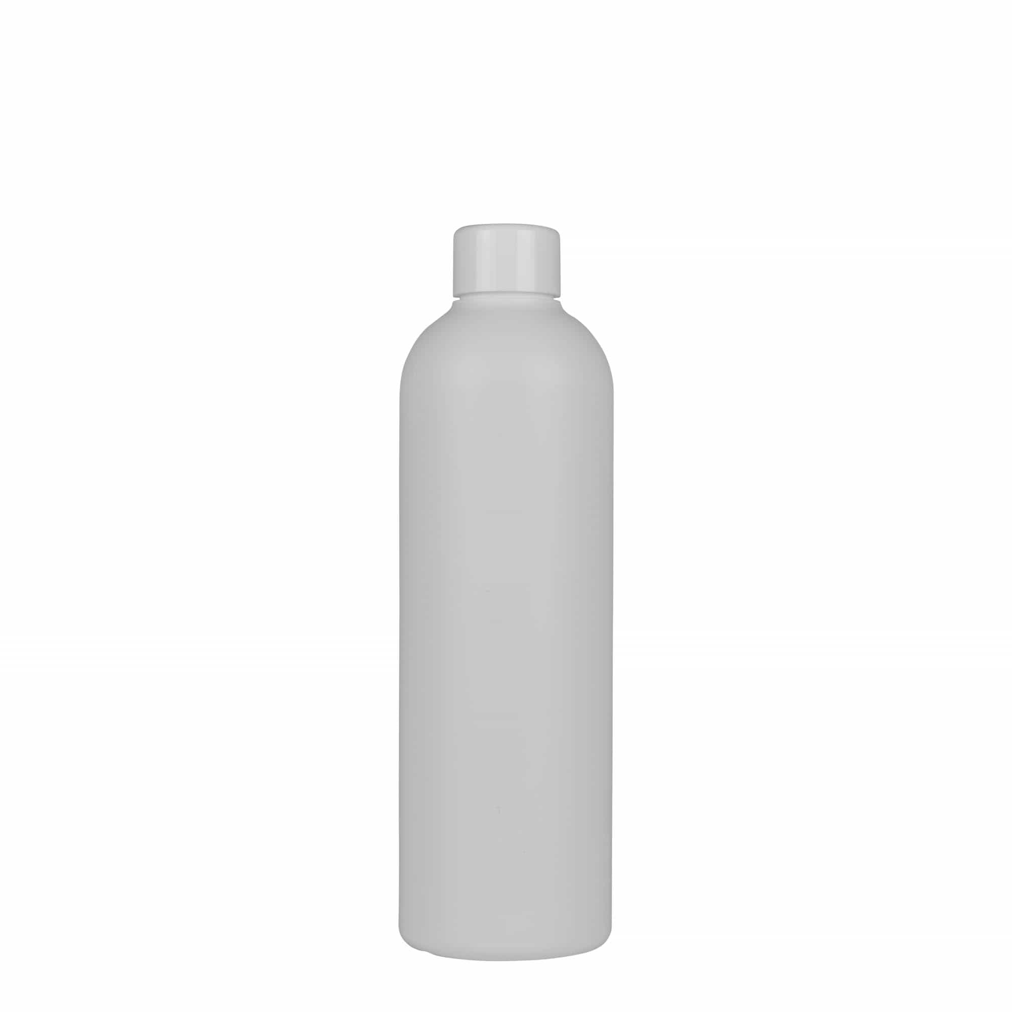 300 ml kunststoffles 'Tuffy', HDPE, wit, hals: 24/410