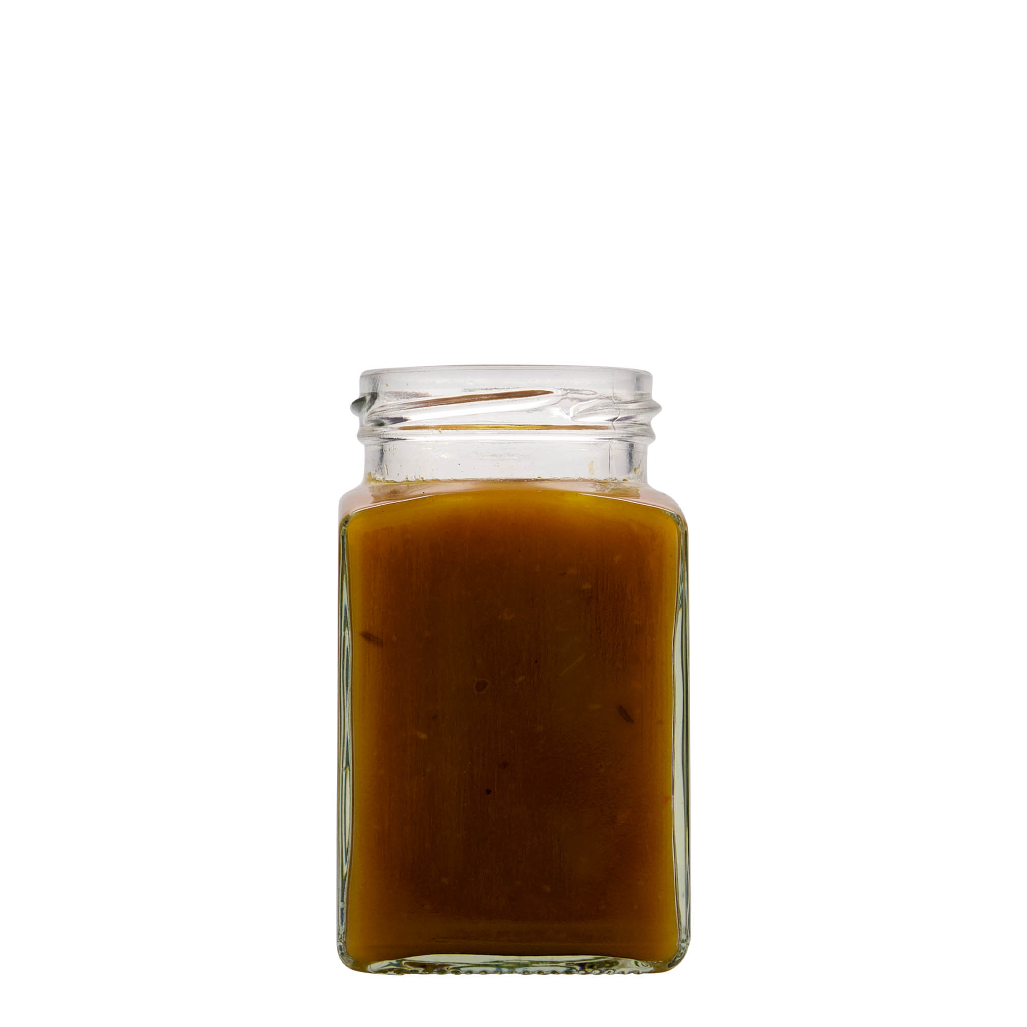 260 ml vierkantglas, opening: Twist-Off (TO 58)