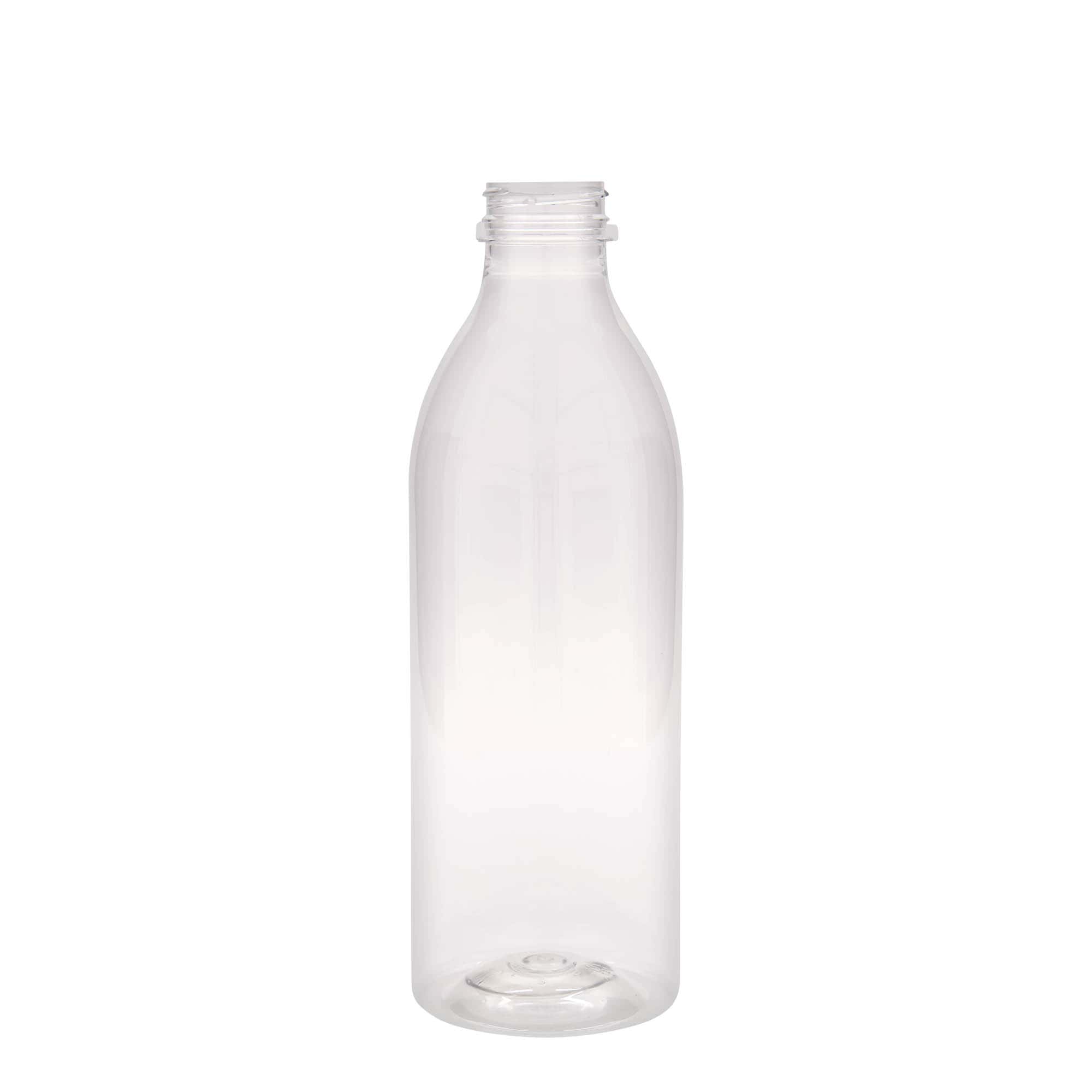 1.000 ml PET-fles standaard, kunststof, hals: 38 mm