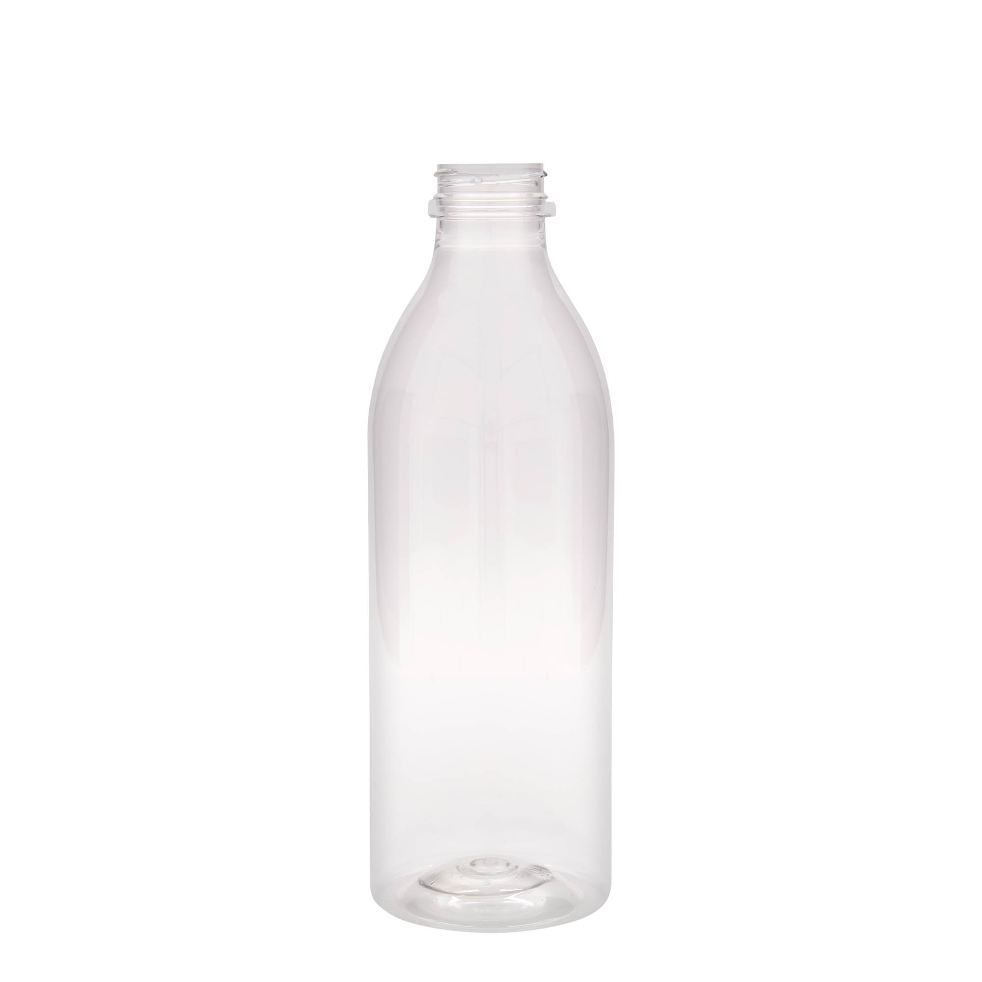 1.000 ml PET-fles standaard, kunststof, hals: 38 mm 1.000 ml PET-fles standaard, kunststof, hals: 38 mm
