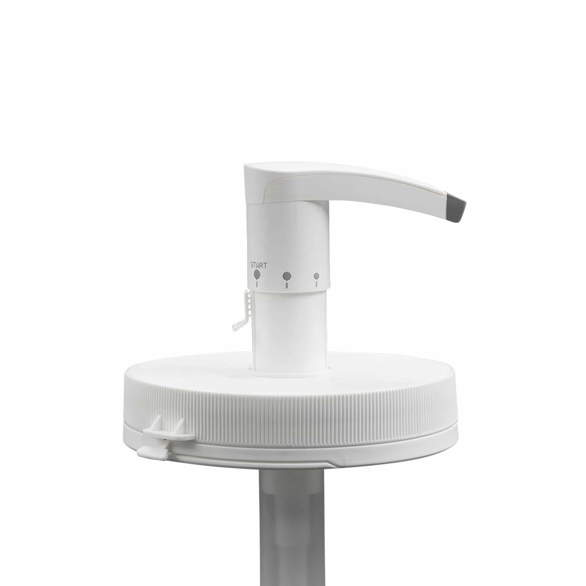 Doseerpomp voor 1.240 ml 'Securibox', PE-kunststof, wit, voor opening: schroefdop