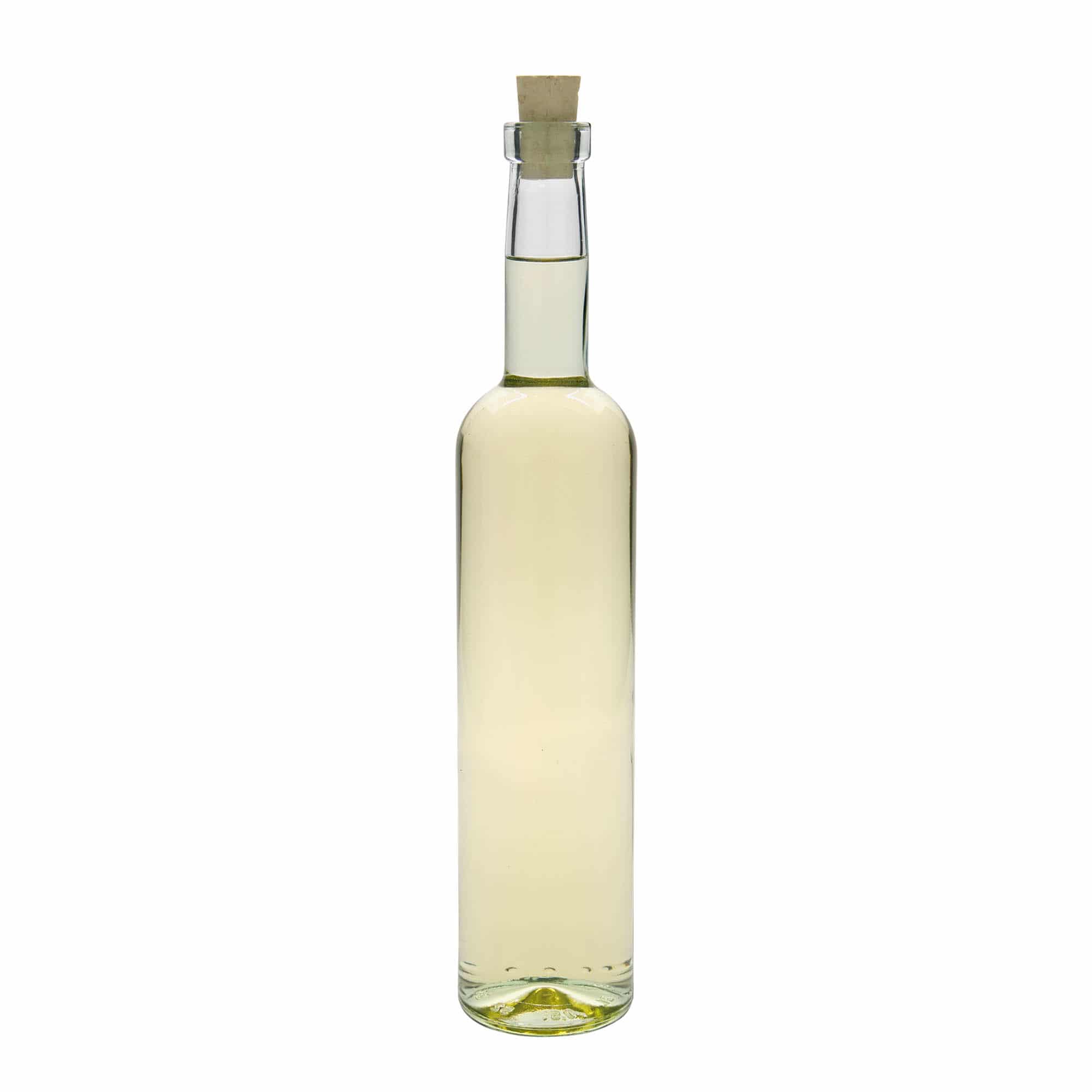 Glazen fles 'Bordeaux', 500 ml, monding: kurk
