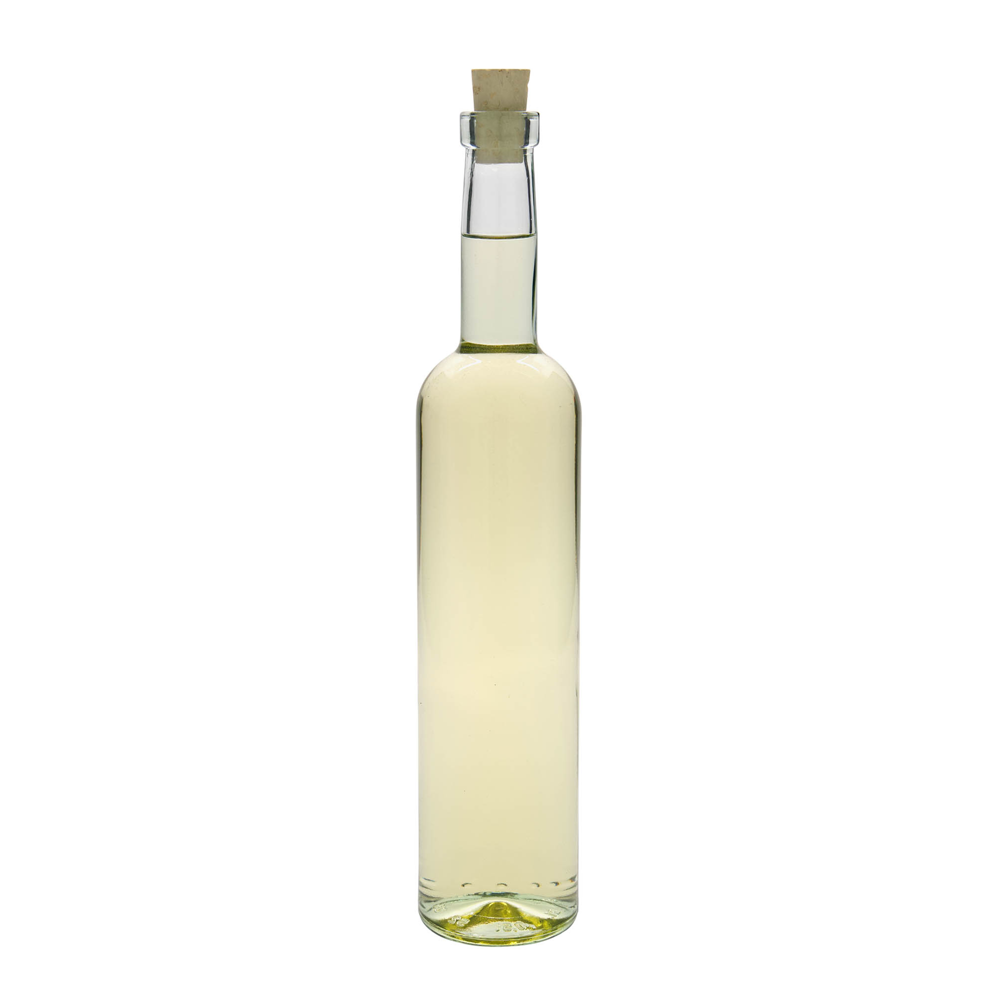500 ml glazen fles 'Bordeaux', hals: kurk 500 ml glazen fles 'Bordeaux', hals: kurk