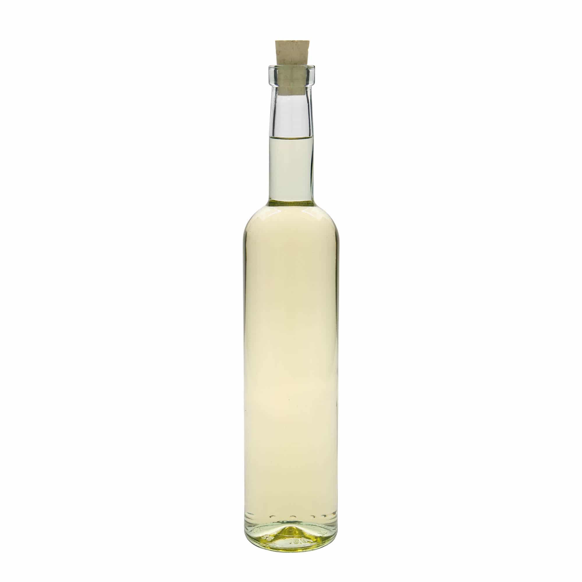 500 ml glazen fles 'Bordeaux', hals: kurk 500 ml glazen fles 'Bordeaux', hals: kurk