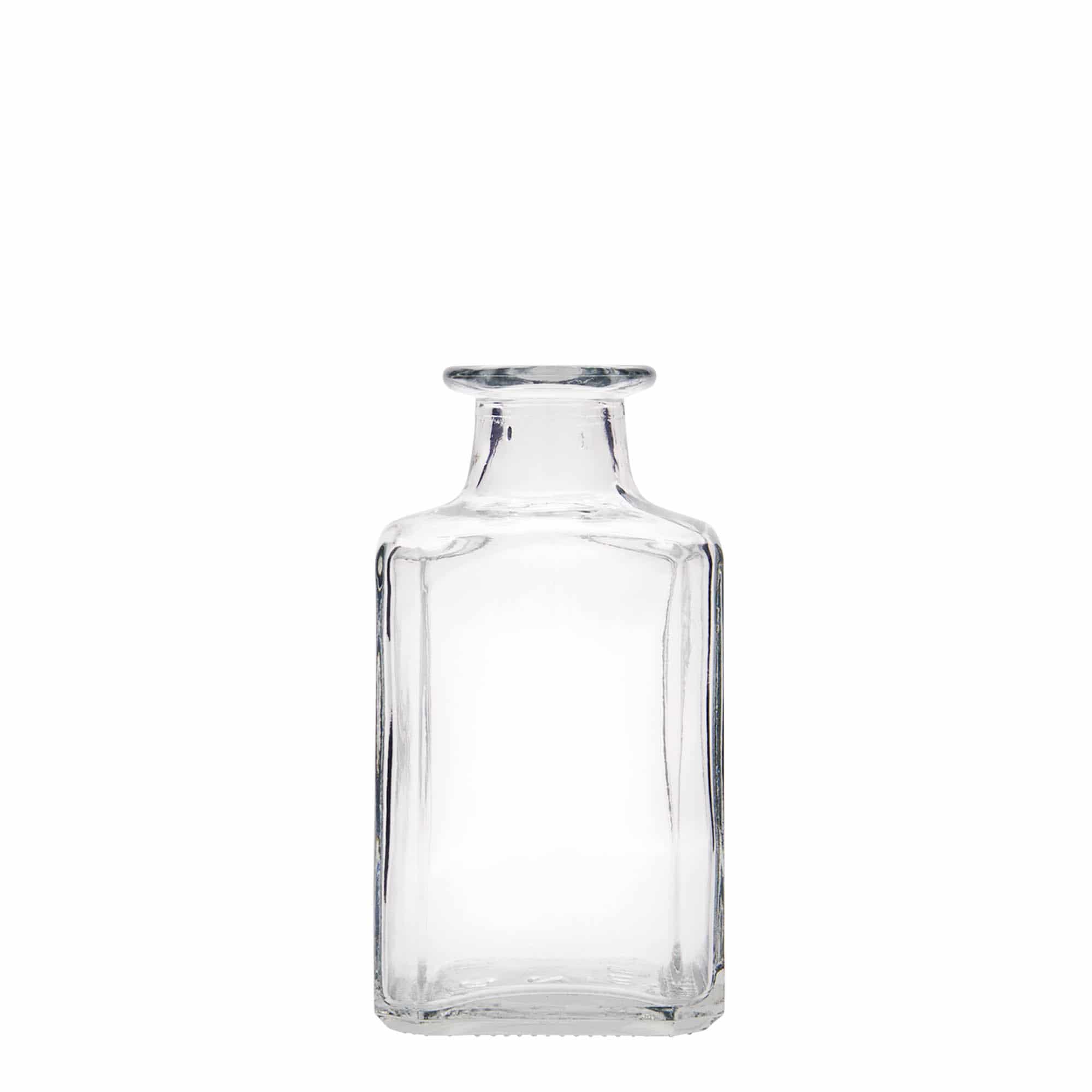 250 ml glazen fles 'Torben', vierkant, opening: kurk