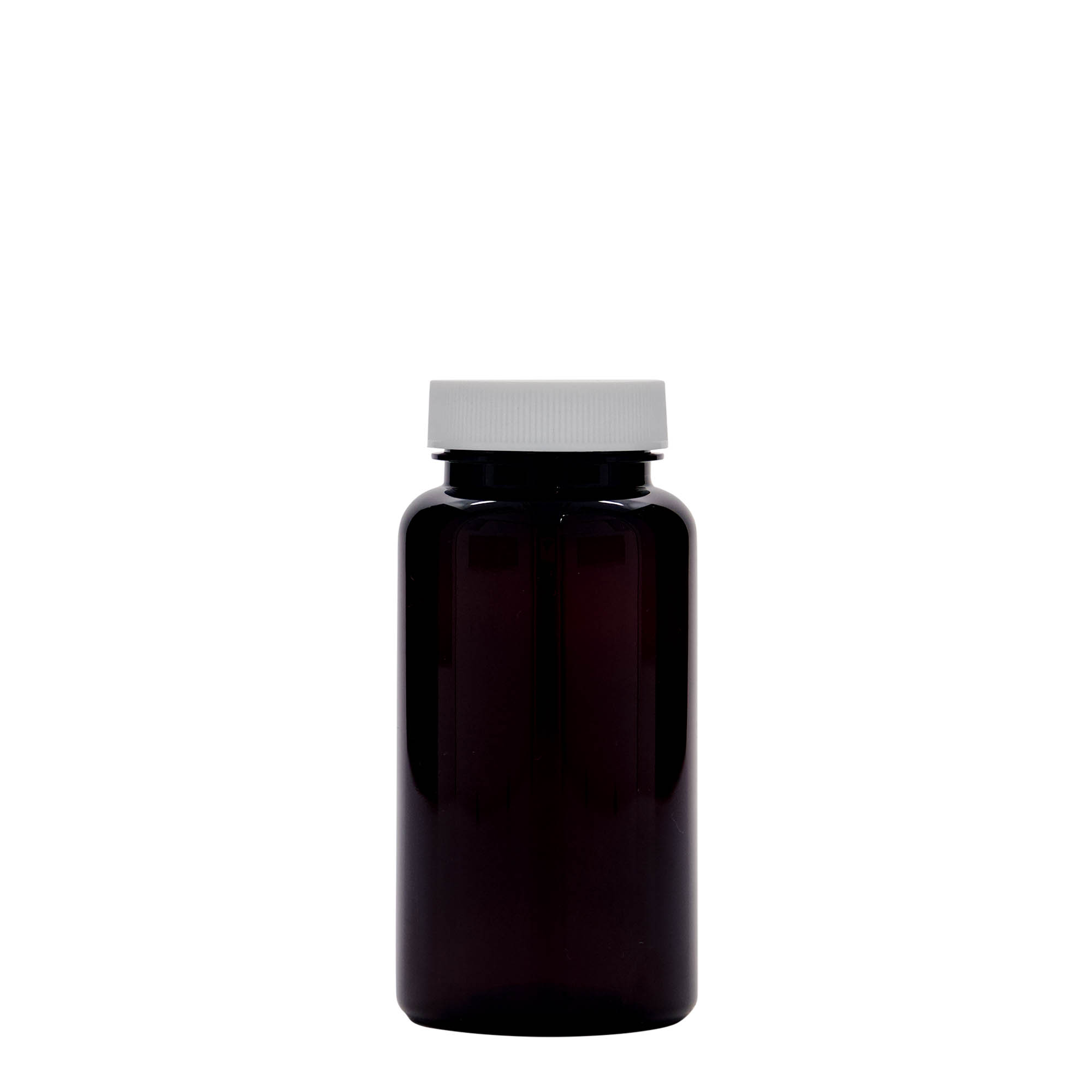 150 ml PET-verpakking, kunststof, bruin, opening: 38/400 150 ml PET-verpakking, kunststof, bruin, opening: 38/400