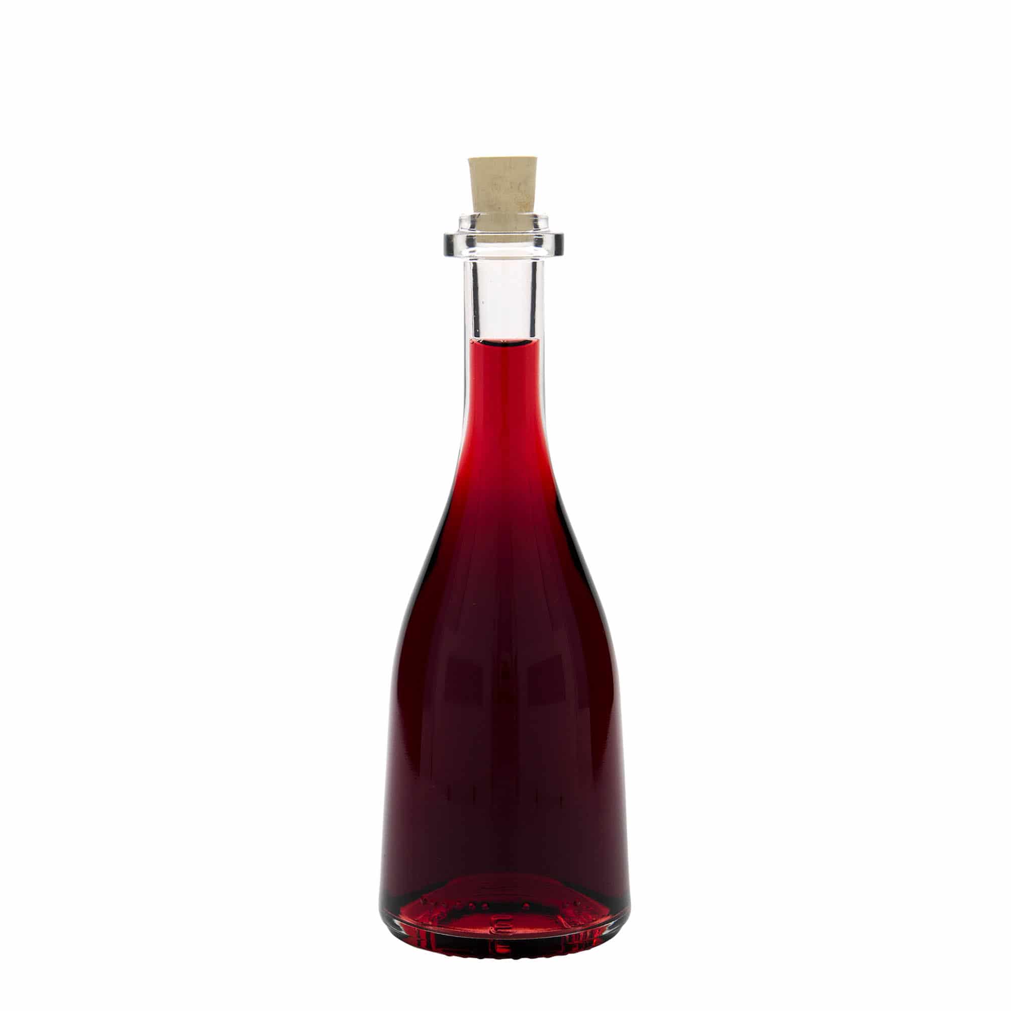 Glazen fles 'Rustica', 200 ml, monding: kurk