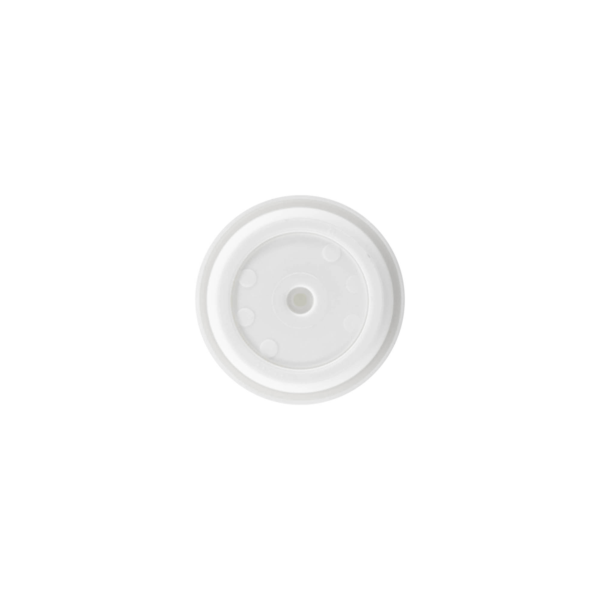 Airless Dispenser Pompkop 'Micro', PP-kunststof, wit