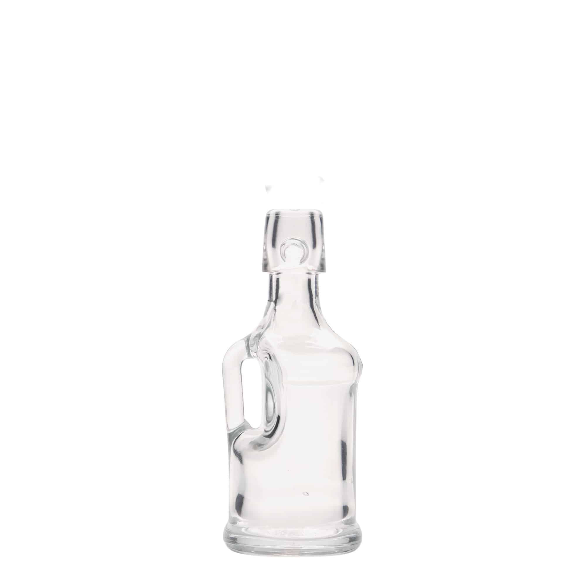 Glazen fles 'Classica', 40 ml, monding: beugelsluiting