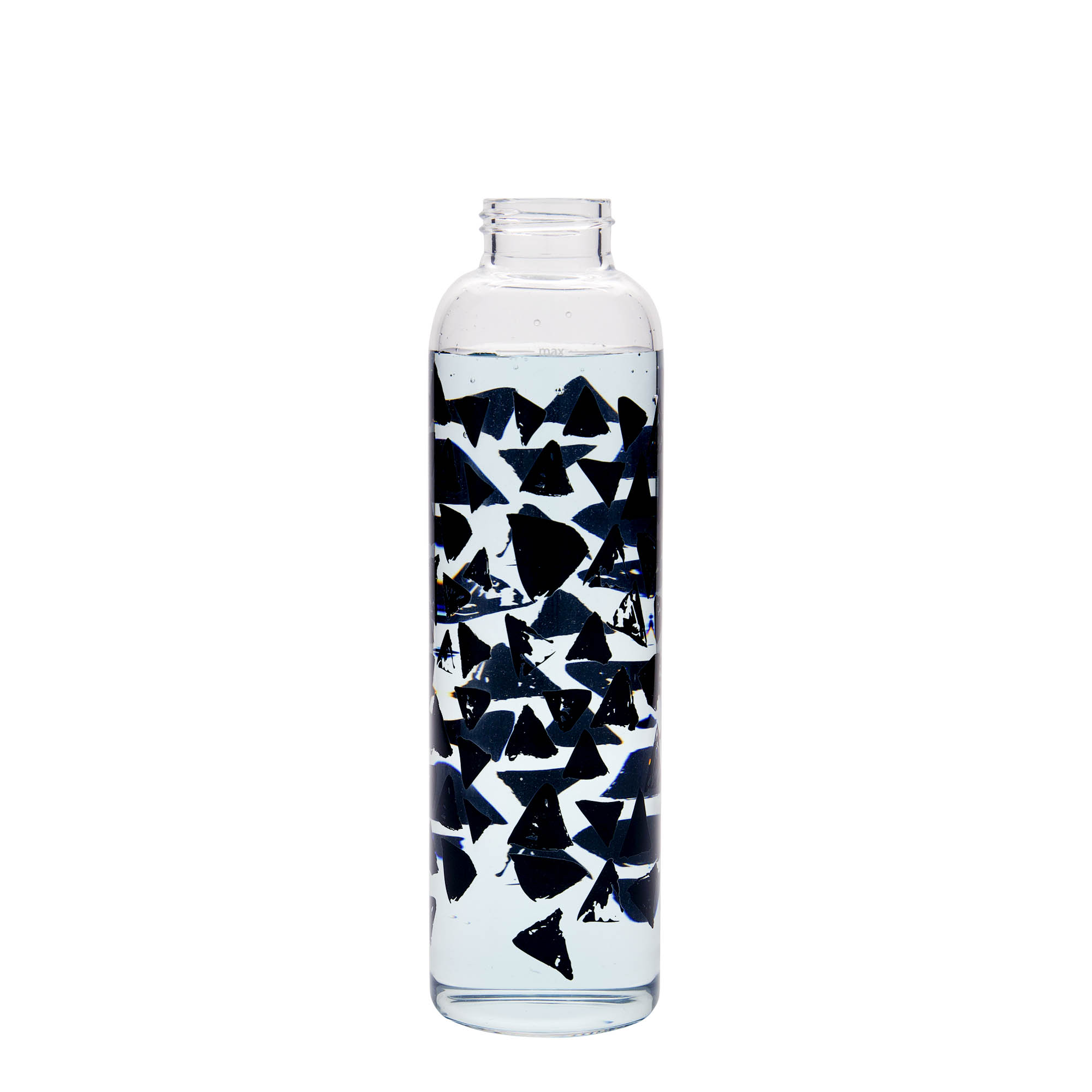 500 ml drinkfles 'Perseus - Zwarte Driehoeken', opening: schroefdop 500 ml drinkfles 'Perseus - Zwarte Driehoeken', opening: schroefdop