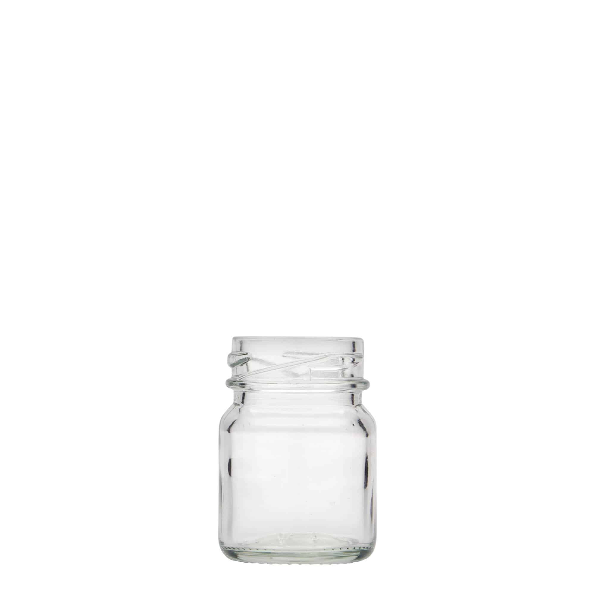 45 ml hoog rond glas, monding: Twist-Off (TO 38)