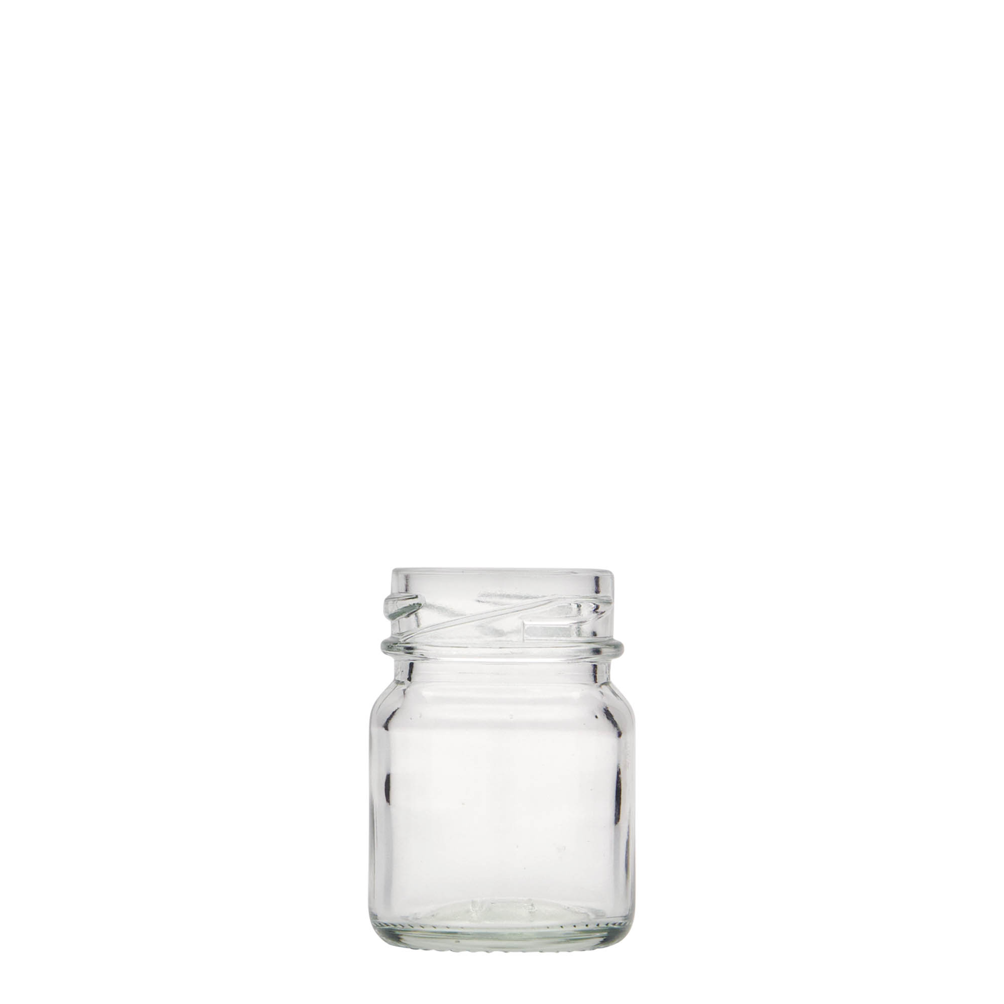 45 ml hoog rond glas, monding: Twist-Off (TO 38) 45 ml hoog rond glas, monding: Twist-Off (TO 38)