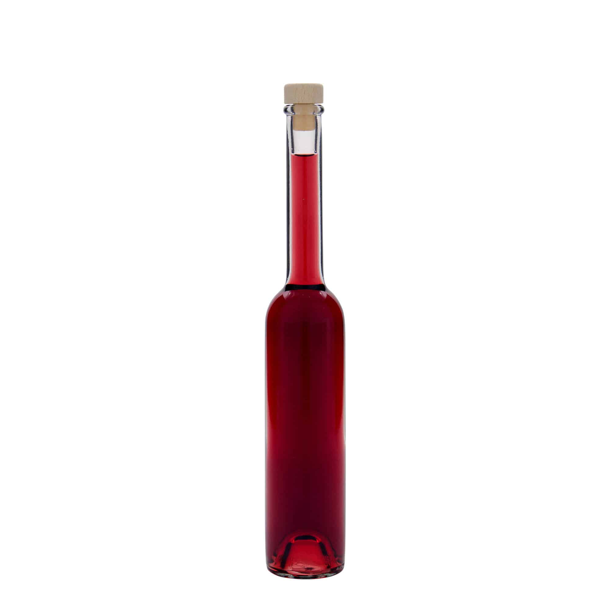 100 ml glazen fles 'Platina', opening: kurk