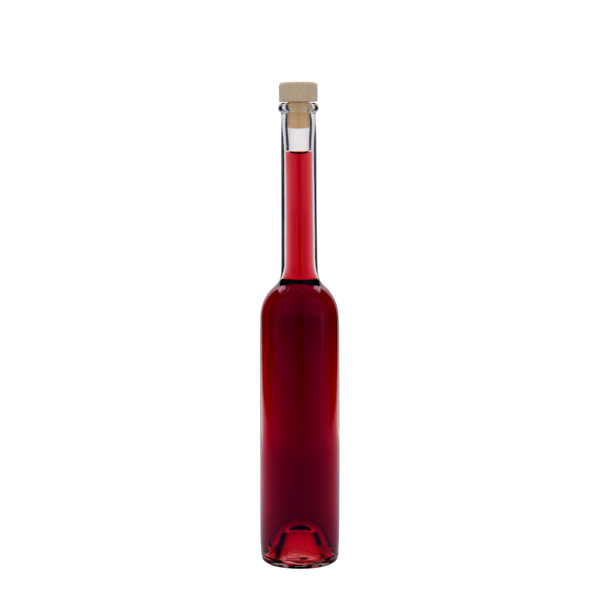 100 ml glazen fles 'Platina', opening: kurk