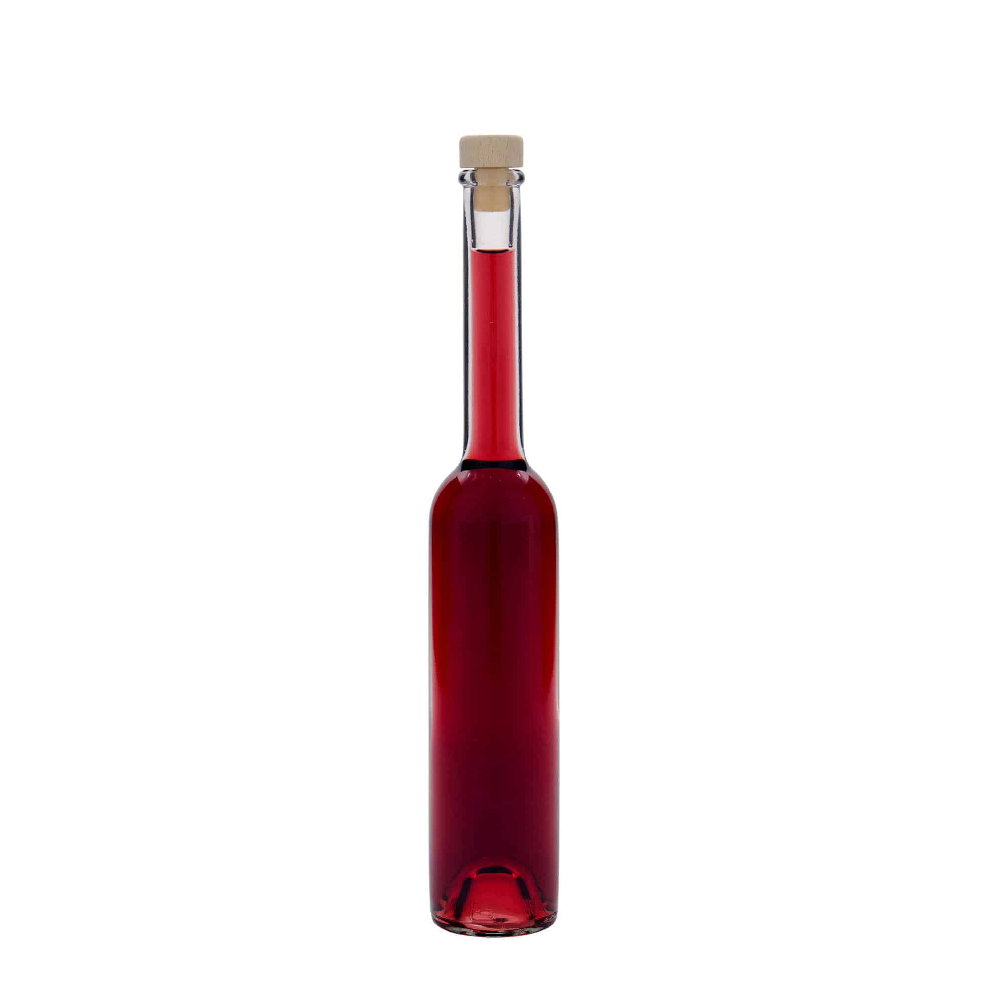 100 ml glazen fles 'Platina', opening: kurk
