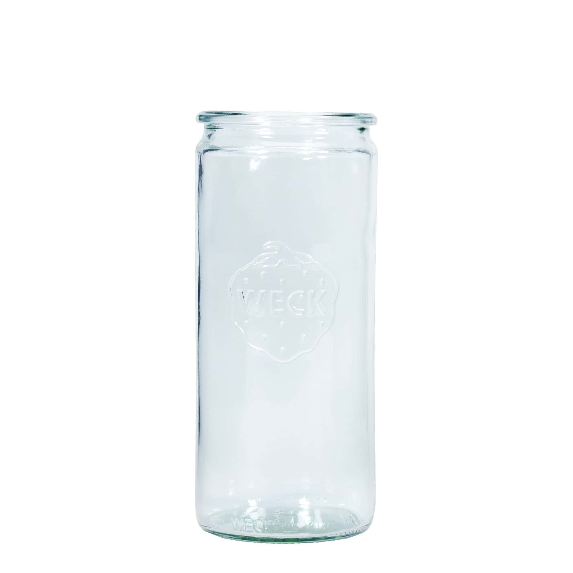 Cilindrische WECK-pot, 1040 ml, monding: ronde rand Cilindrische WECK-pot, 1040 ml, monding: ronde rand