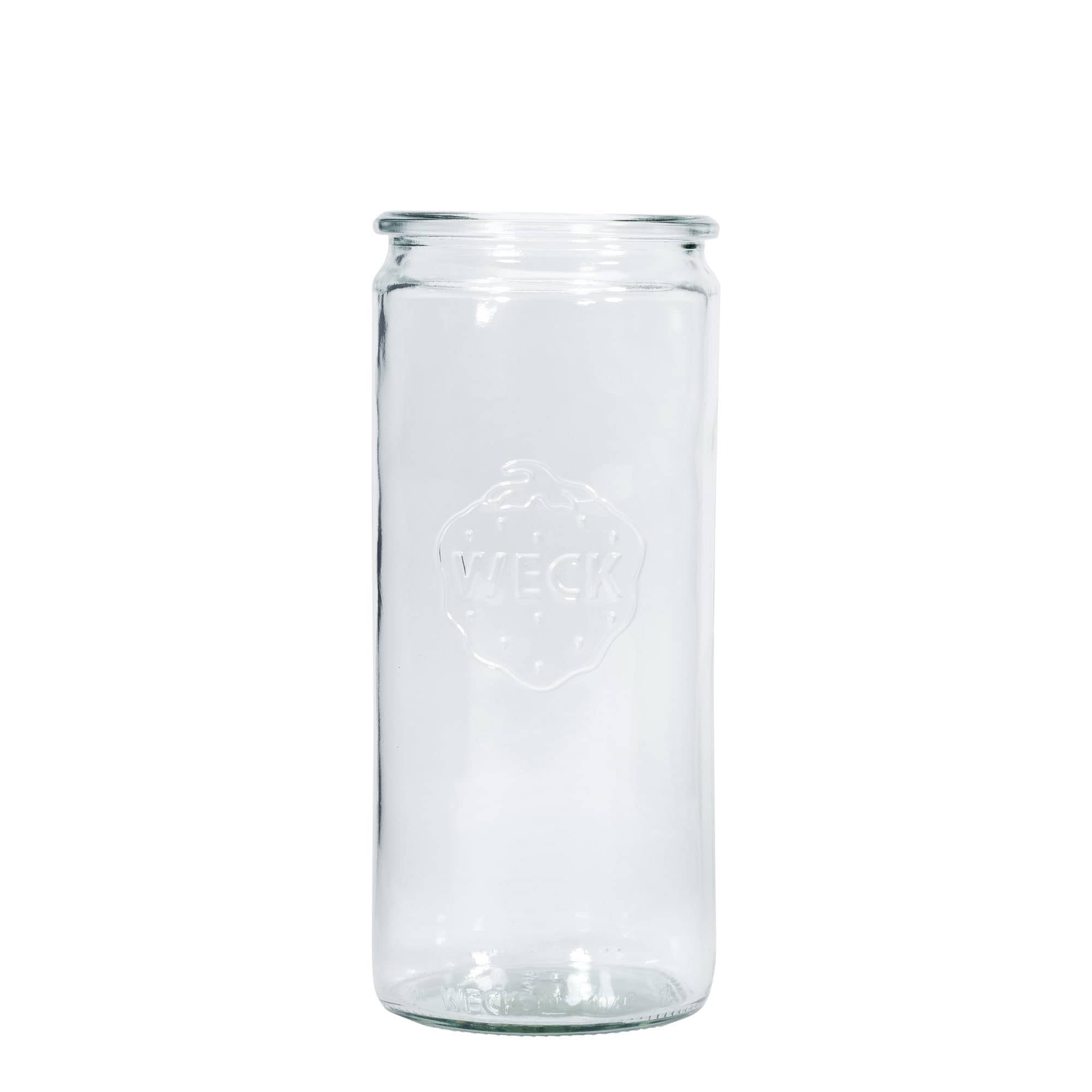 1.040 ml WECK-cilinderglas, opening: ronde rand