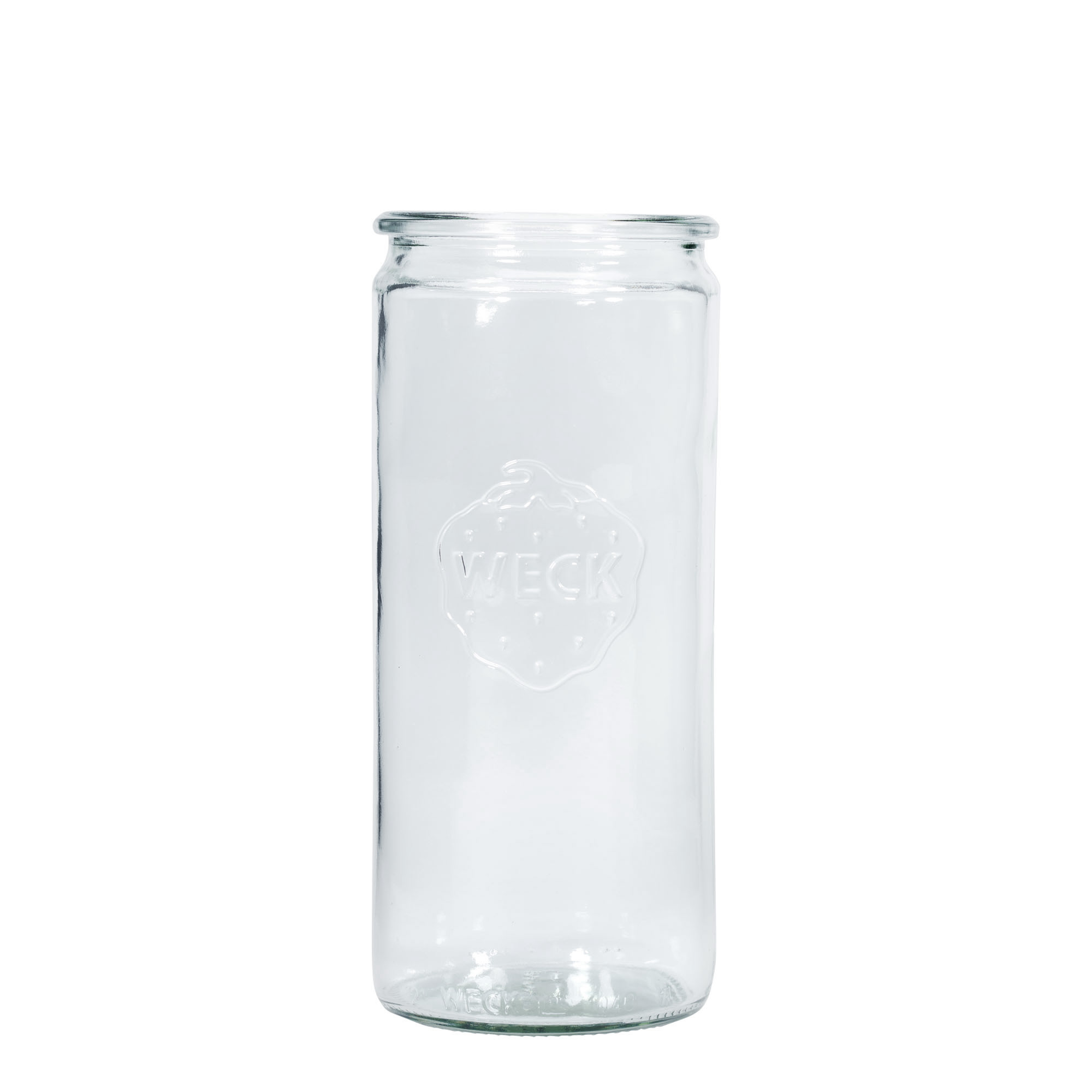 1.040 ml WECK-cilinderglas, opening: ronde rand 1.040 ml WECK-cilinderglas, opening: ronde rand