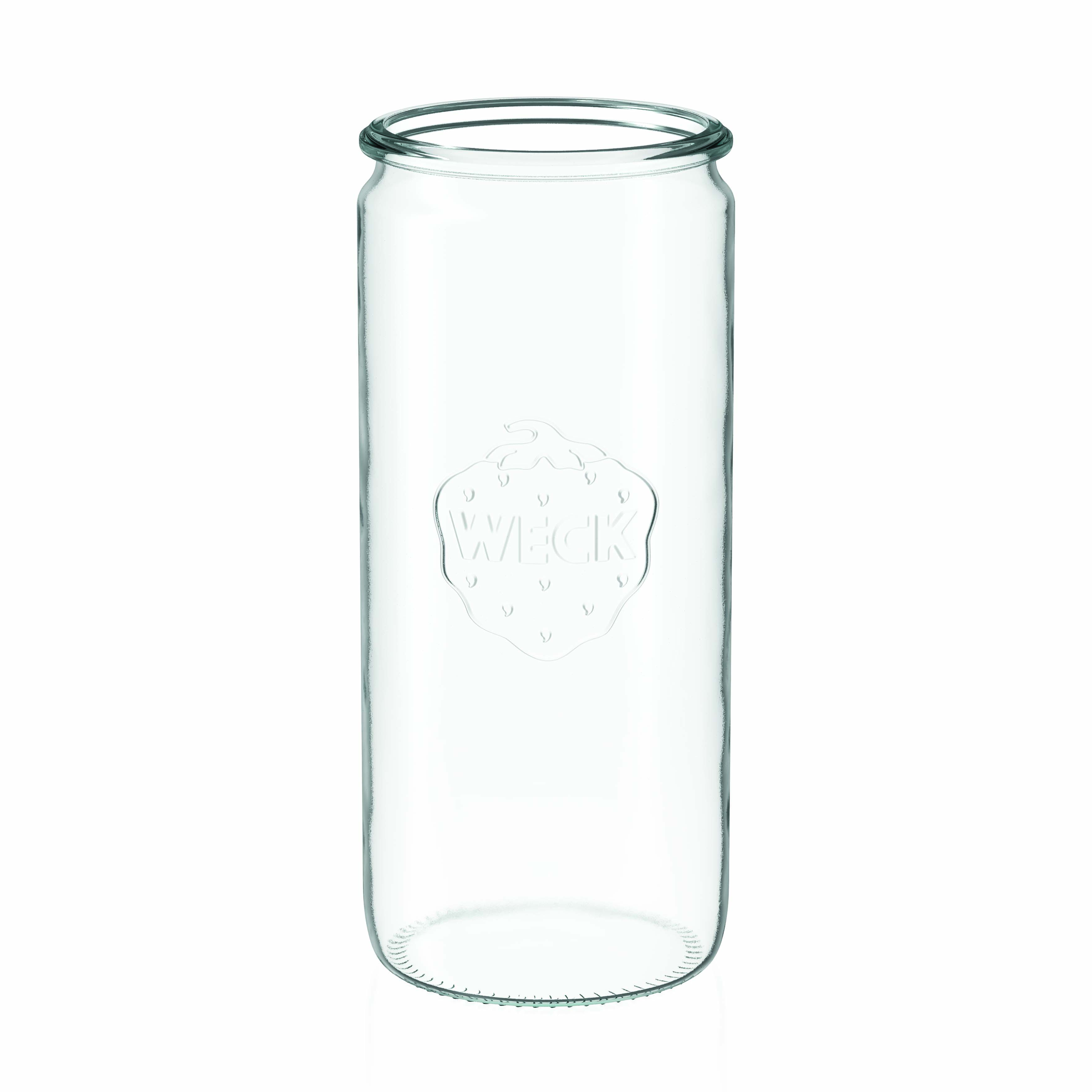 1.040 ml WECK-cilinderglas, opening: ronde rand