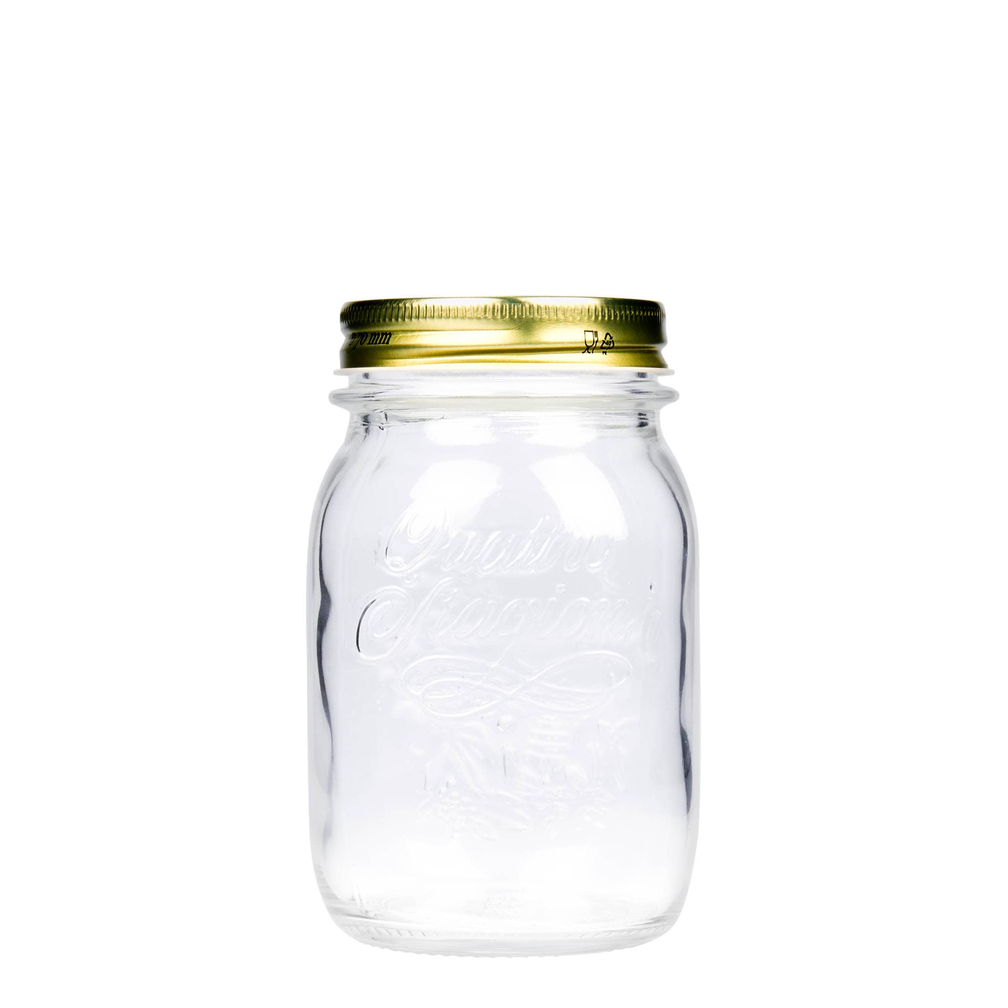 500 ml glas 'Quattro Stagioni', opening: schroefdop