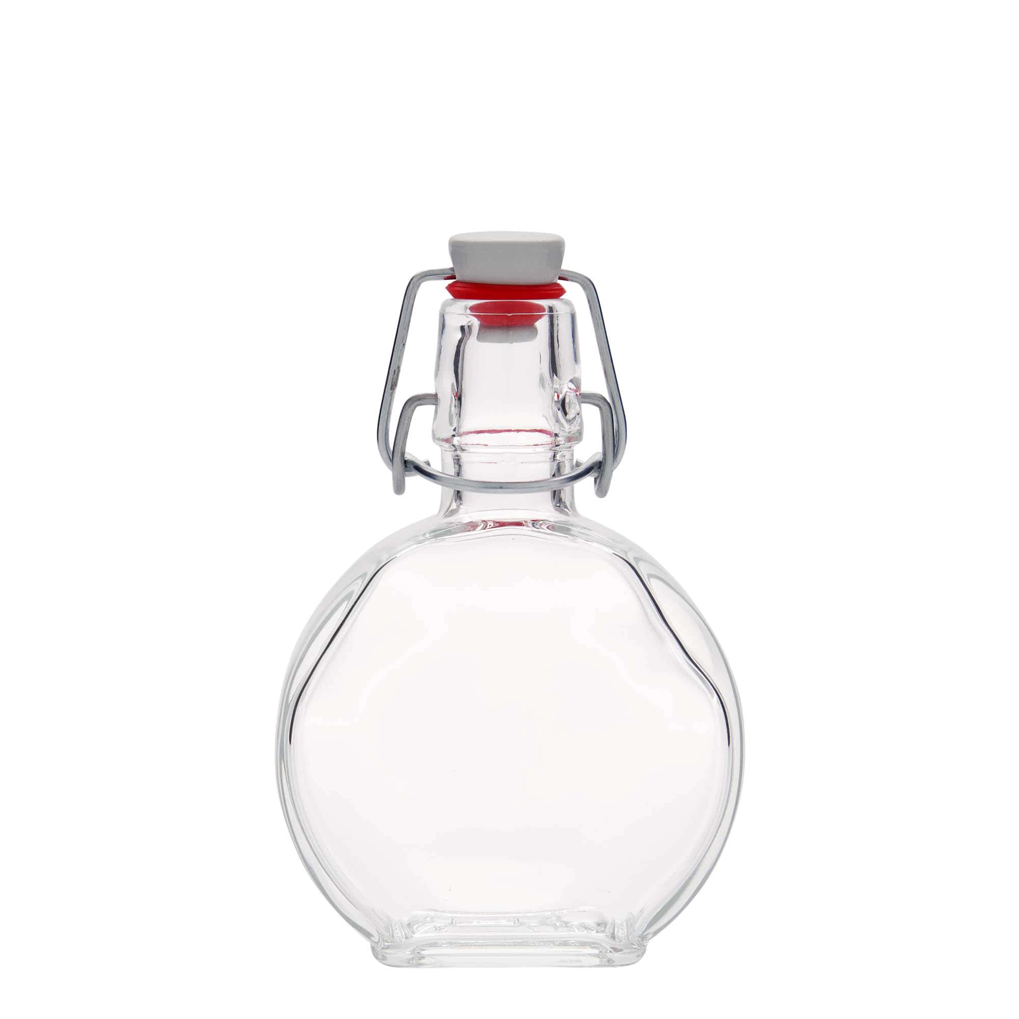 200 ml glazen fles 'Sensatione', rechthoekig, opening: beugelstop