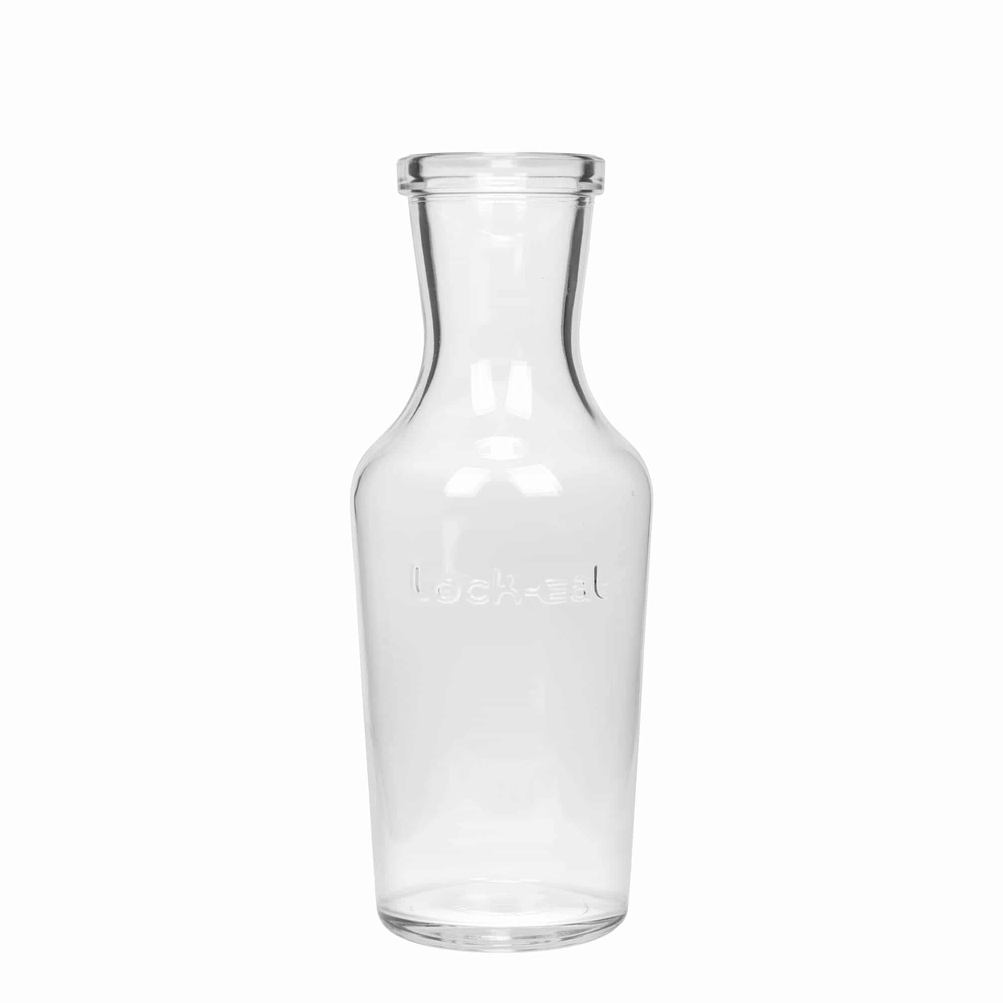 Glazen karaf 'Lock-Eat', 1000 ml, monding: beugelsluiting