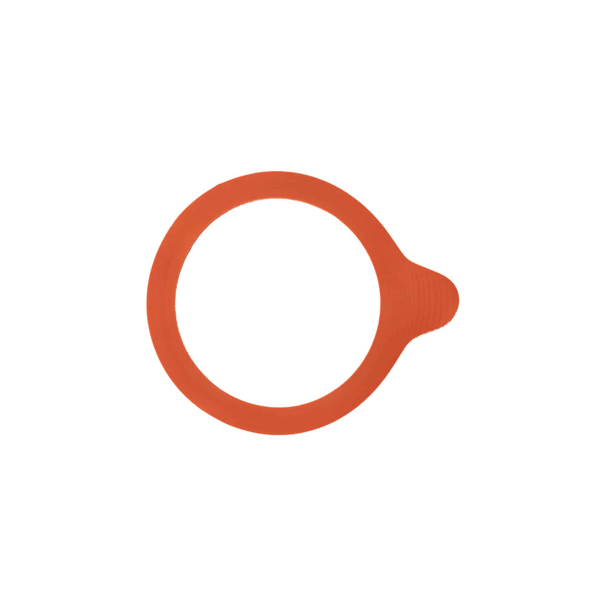 WECK-inmaakring RR60 #, rood, opening: ronde rand