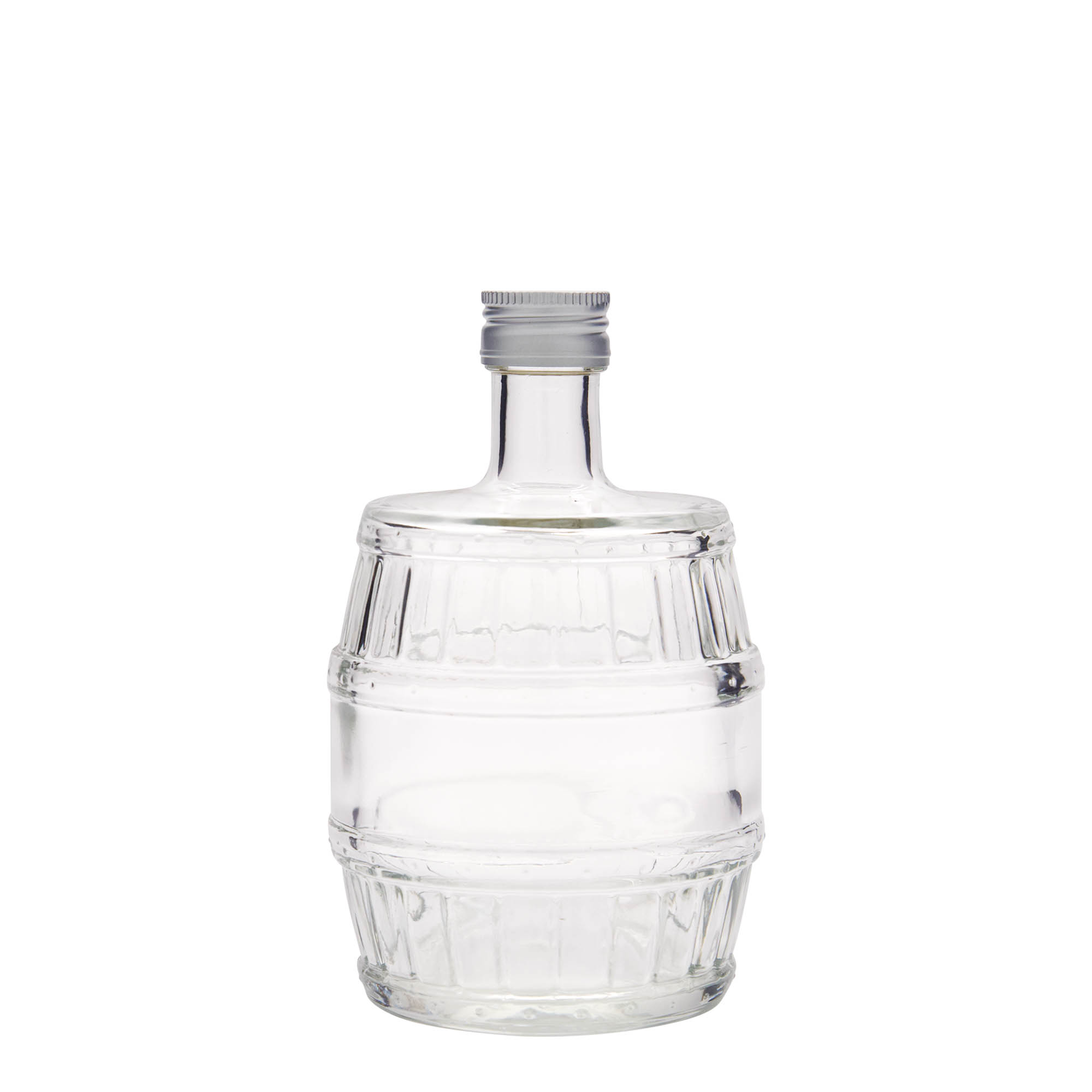 500 ml glazen fles 'vat', opening: PP 28 500 ml glazen fles 'vat', opening: PP 28