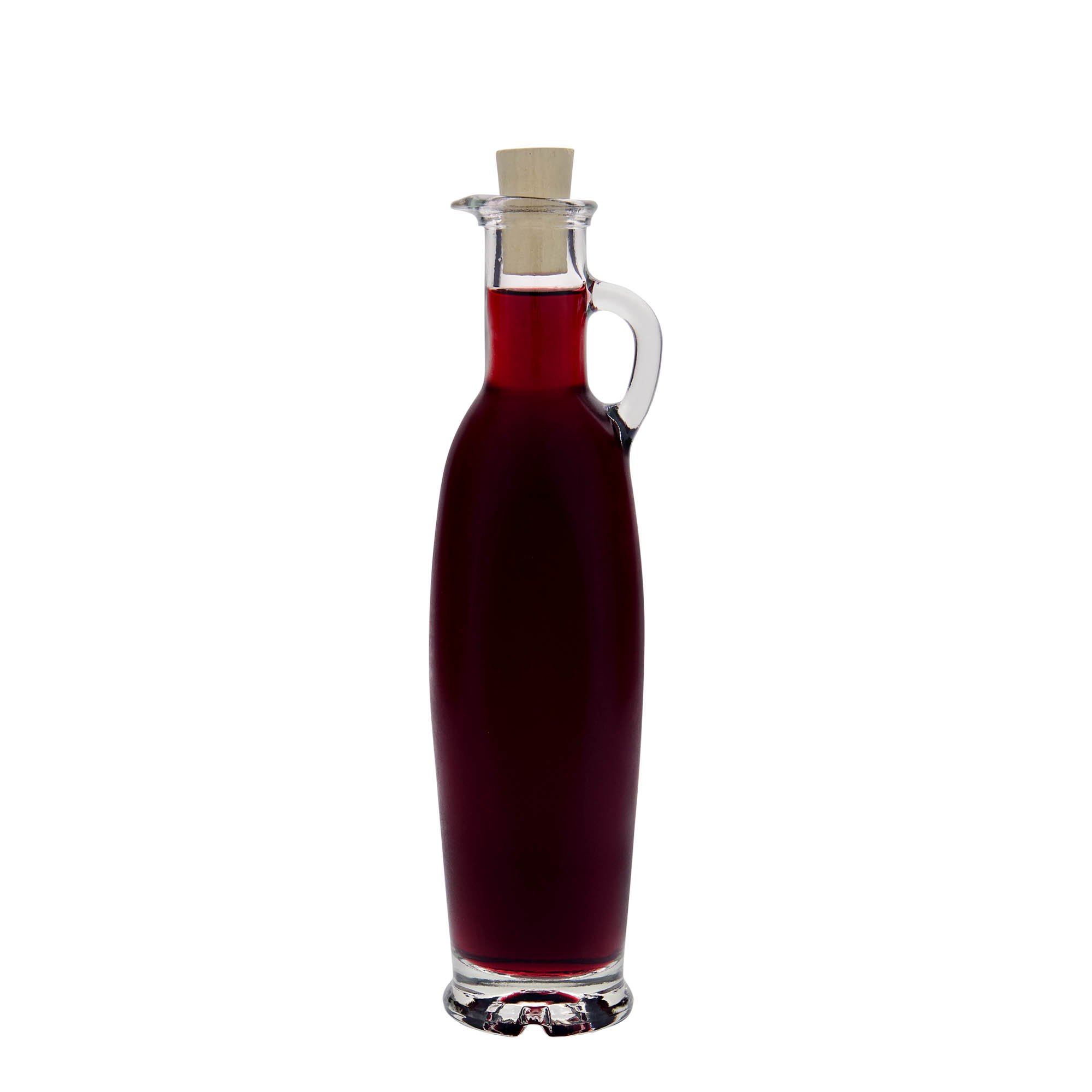 250 ml glazen fles 'Simona', opening: kurk 250 ml glazen fles 'Simona', opening: kurk