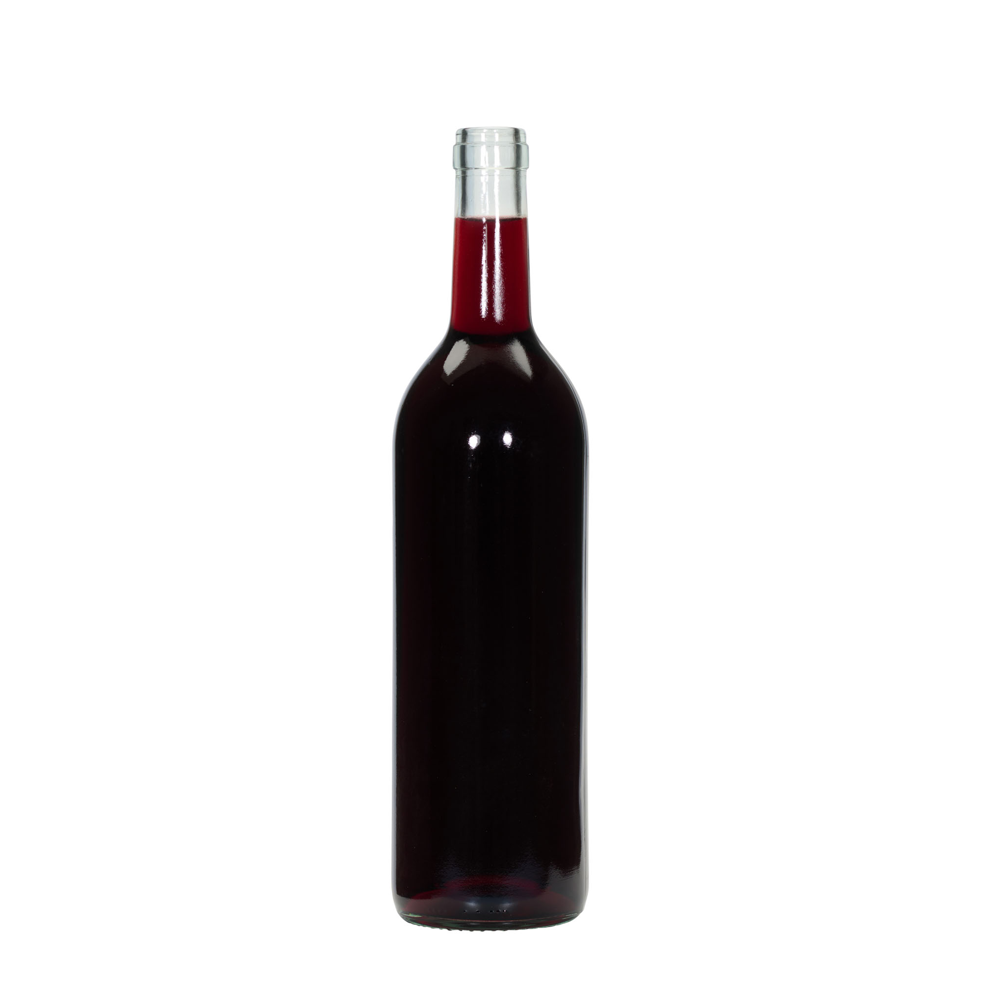 750 ml glazen fles 'Bordeaux Tradition', hals: kurk 750 ml glazen fles 'Bordeaux Tradition', hals: kurk