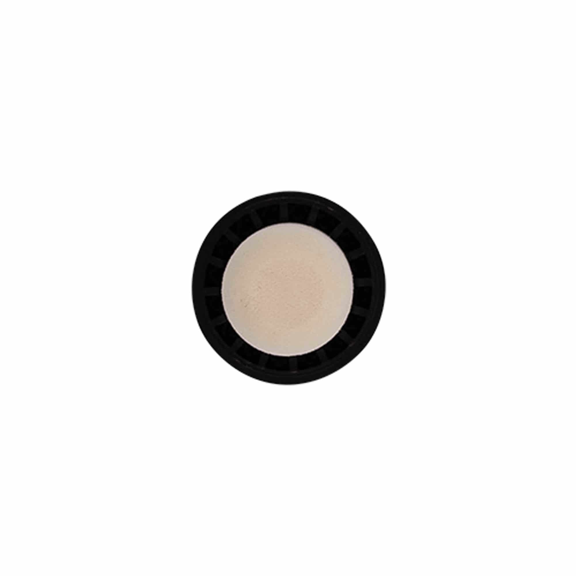 Handkurk 19 mm, kunststof, goudkleurig, voor monding: kurk