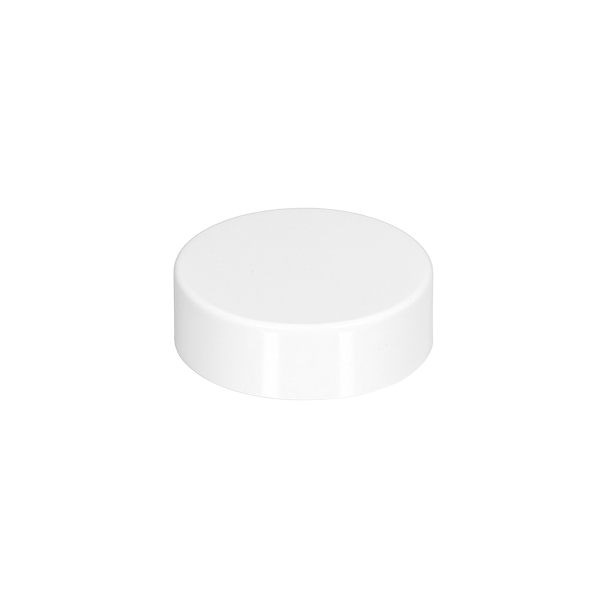 Schroefdop voor 30 ml 'Brown Line', PP, wit Schroefdop voor 30 ml 'Brown Line', PP, wit