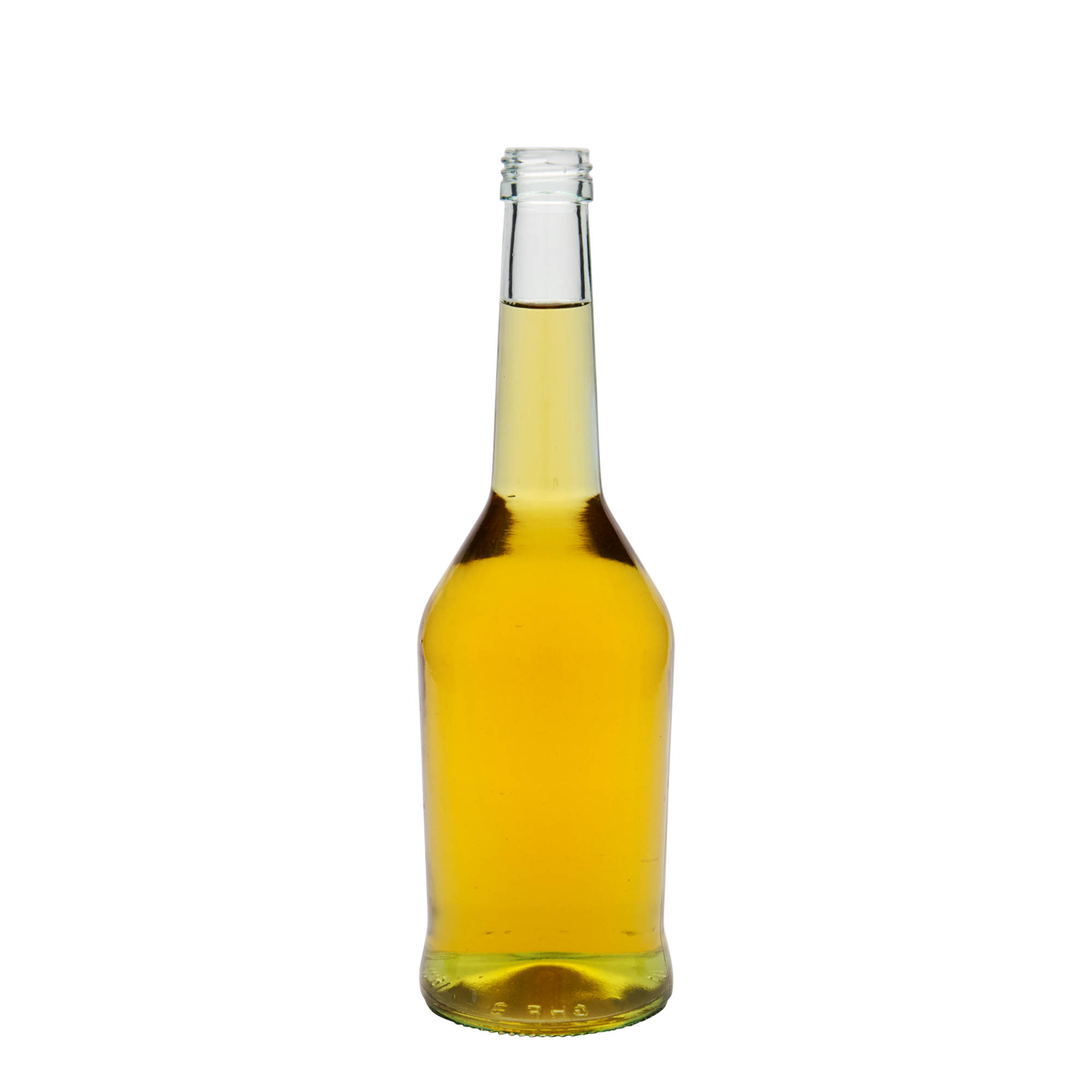 Glazen fles voor sterkedrank, 500 ml, monding: PP 28