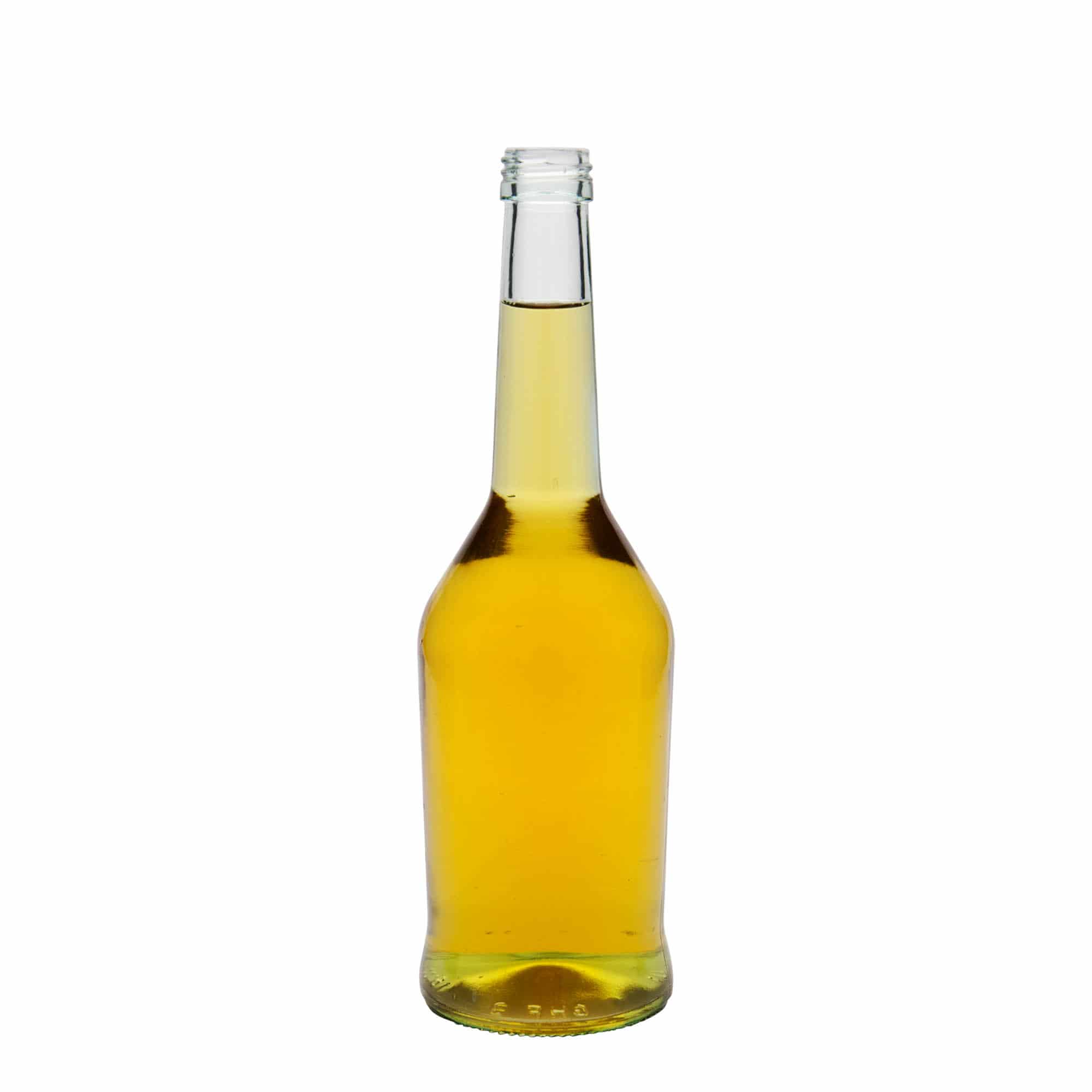 500 ml glazen fles sterke drank, mondstuk: PP 28